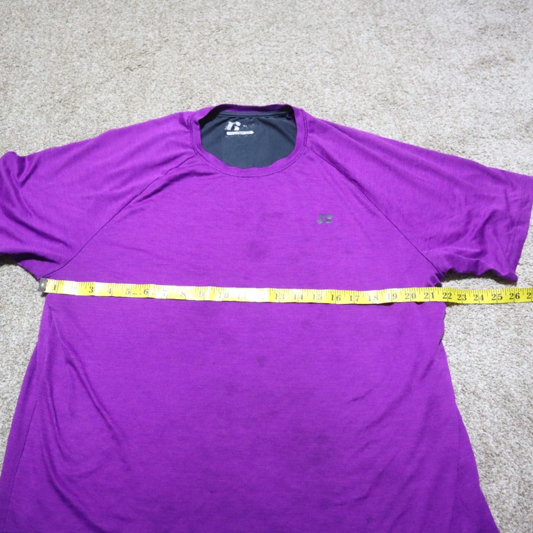 Russell Athletic Russell Athletic Dri-Power Shirt Women's L Purple Activewear Size L Adult Womens Size ONE SIZE - 2 Thumbnail
