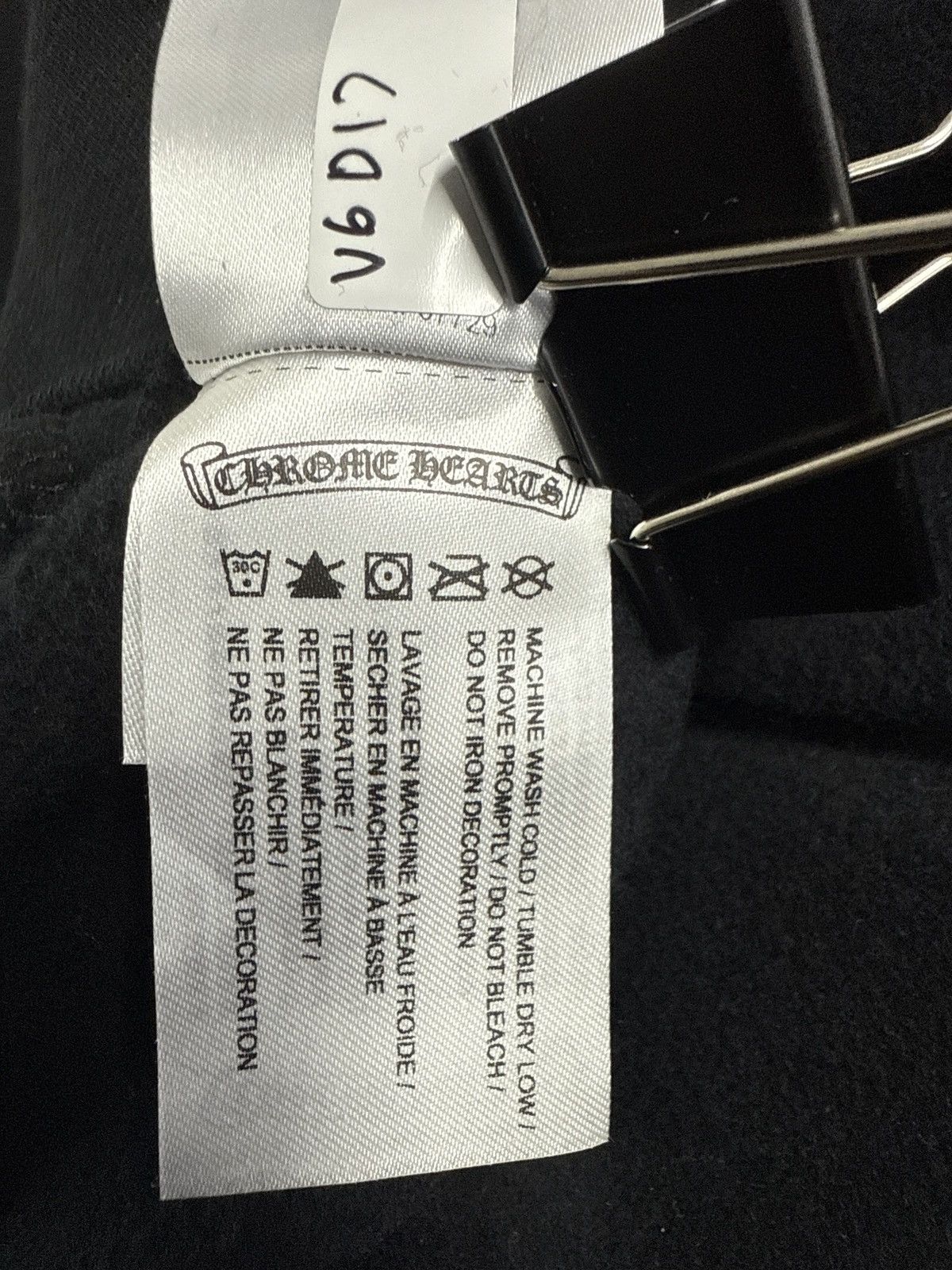 Chrome Hearts CHROME HEARTS SCRIPT PULLOVER HOODIE BLACK/BLUE Size US L / EU 52-54 / 3 - 7 Thumbnail