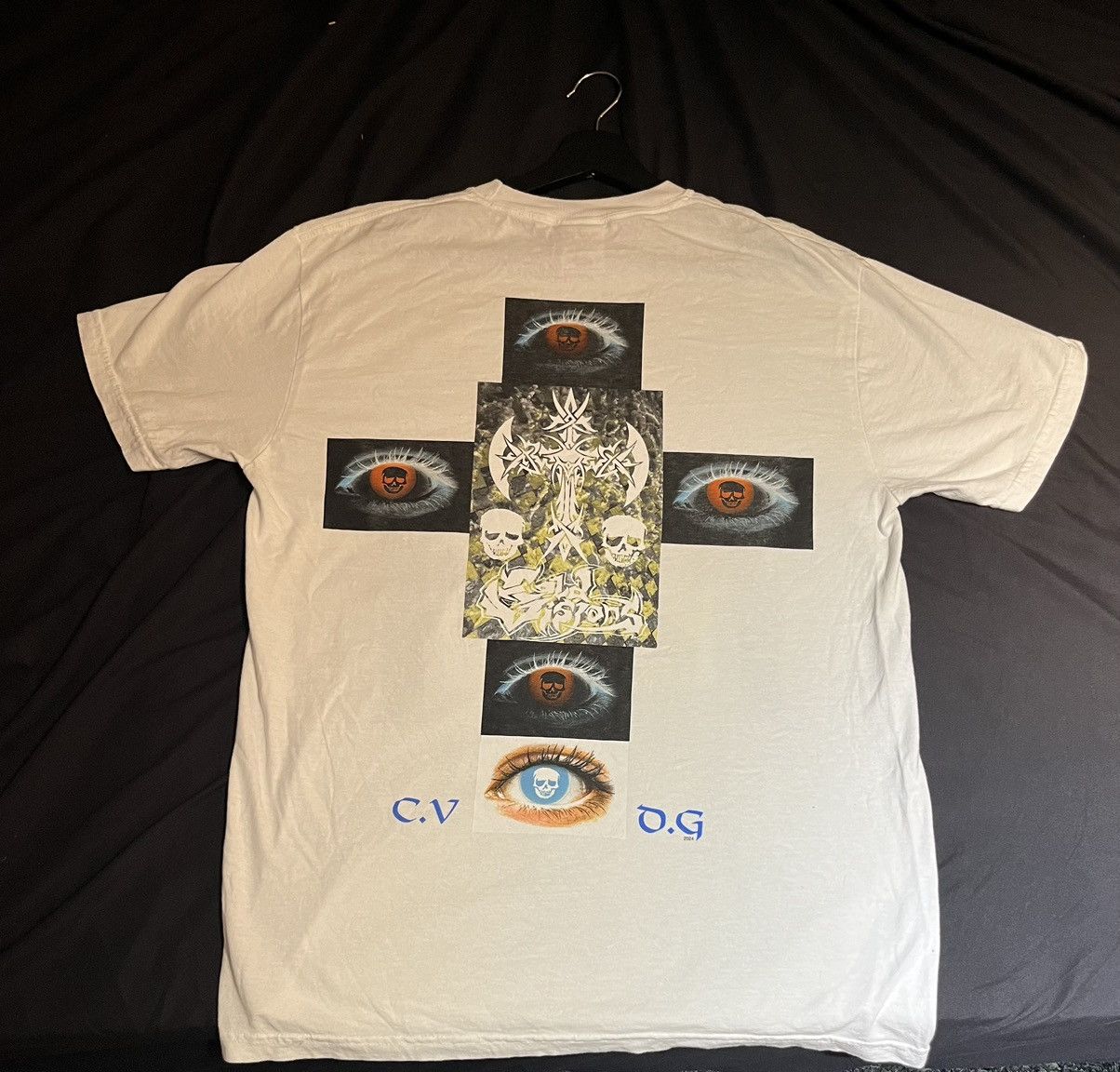 Band Tees Bladee Cold Visions Tour 2024 Merch Shirt Large Size US L / EU 52-54 / 3 - 4 Thumbnail