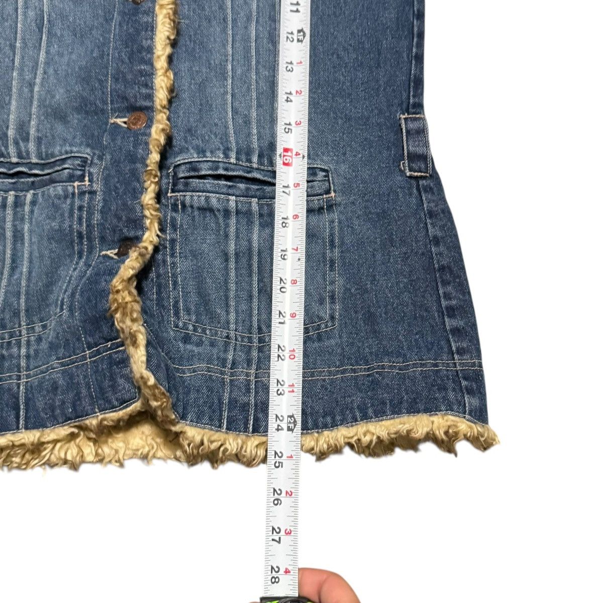 Billabong Y2K Billabong Sherpa Denim Jacket Women's Medium Size M / US 6-8 / IT 42-44 - 8 Thumbnail