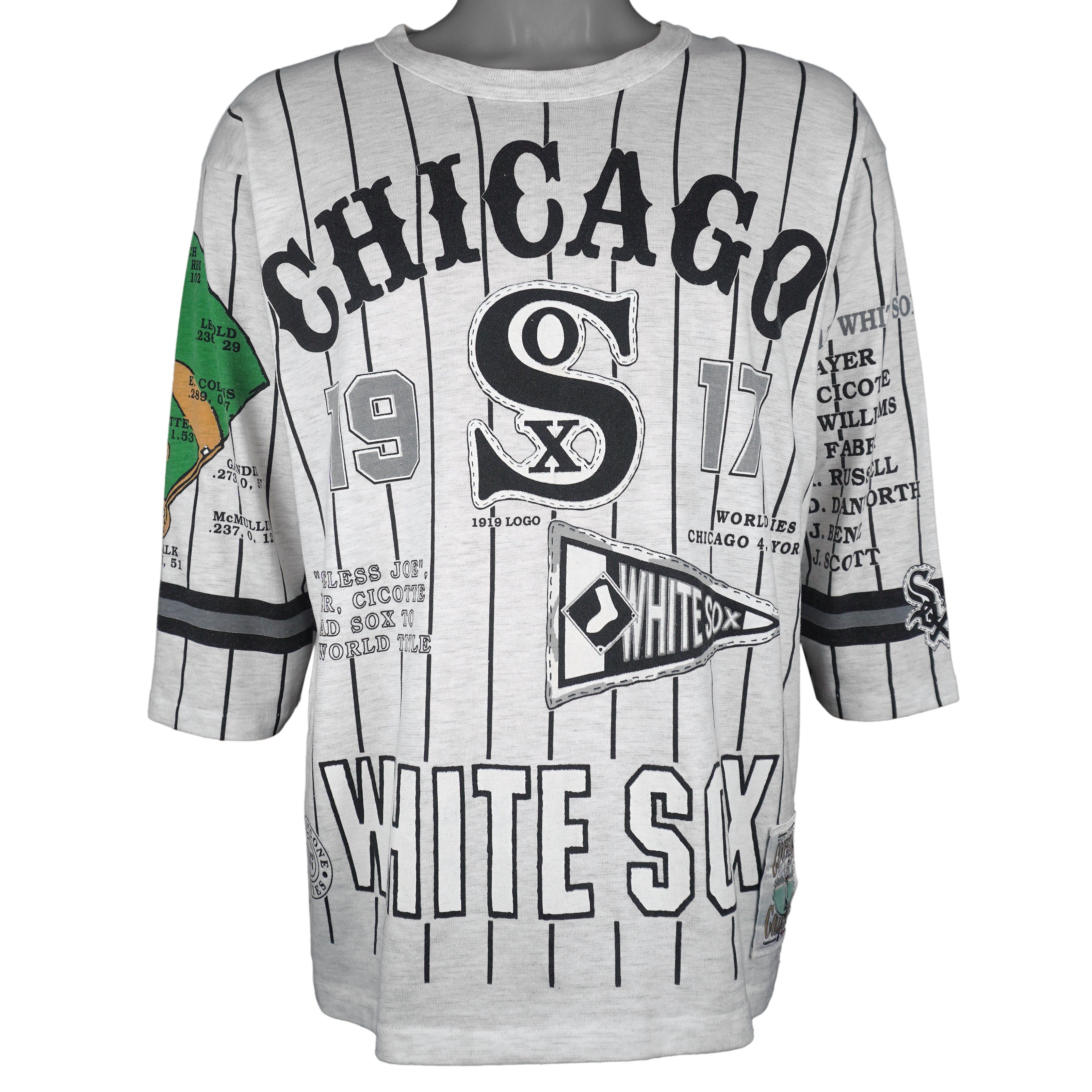 MLB Long Gone - Chicago White Sox 1917 World Series T-Shirt 1991 Size US L / EU 52-54 / 3 - 1 Thumbnail