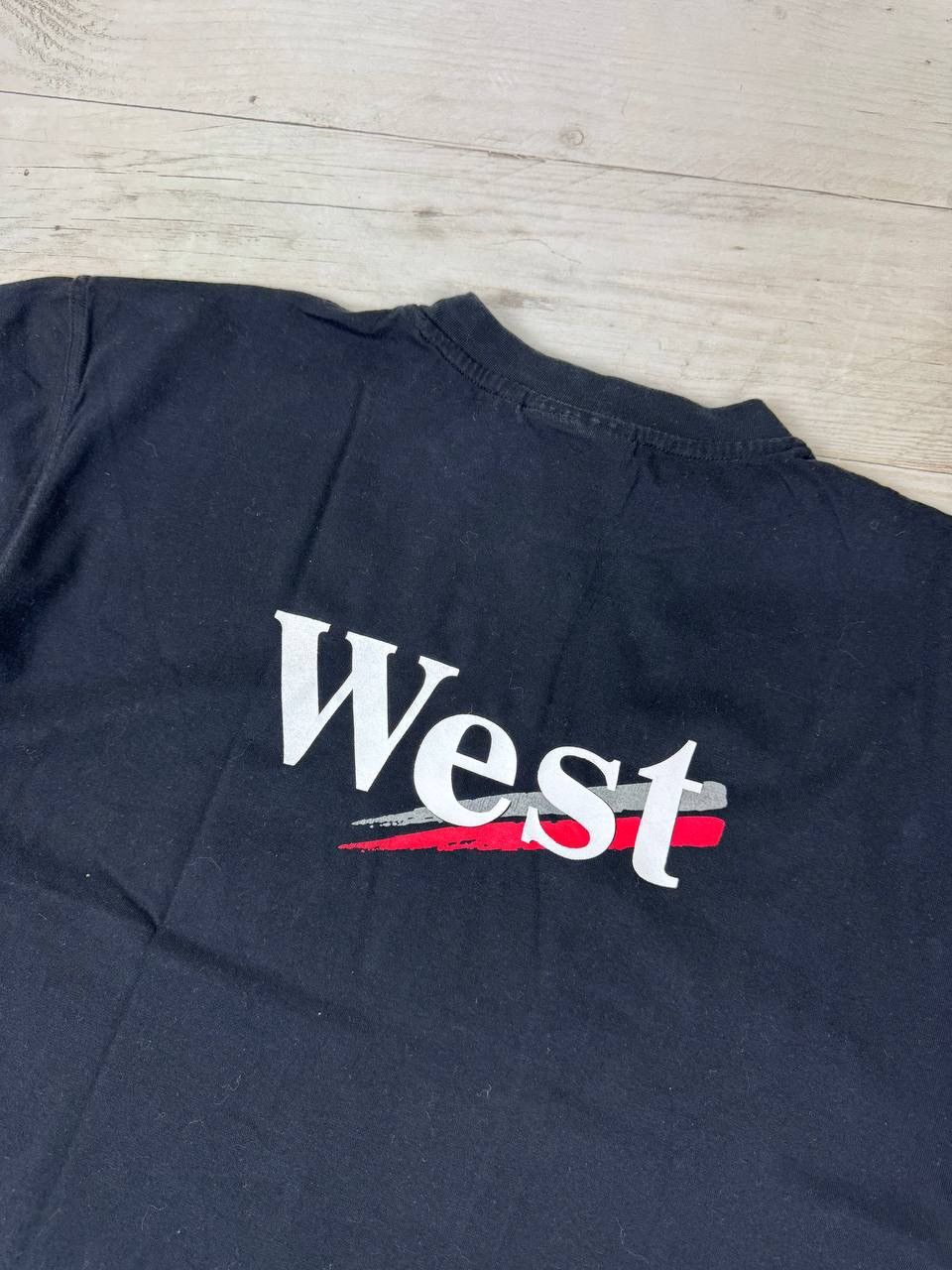 Vintage Vintage West Cigarettes T Shirt Tee Big Logo Marlboro 90s Size US L / EU 52-54 / 3 - 9 Thumbnail