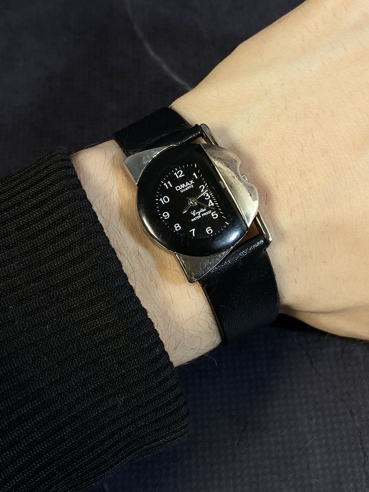 Japanese Brand Classic QMAX Leather Strap Watch Japanese Brand Size ONE SIZE - 2 Thumbnail
