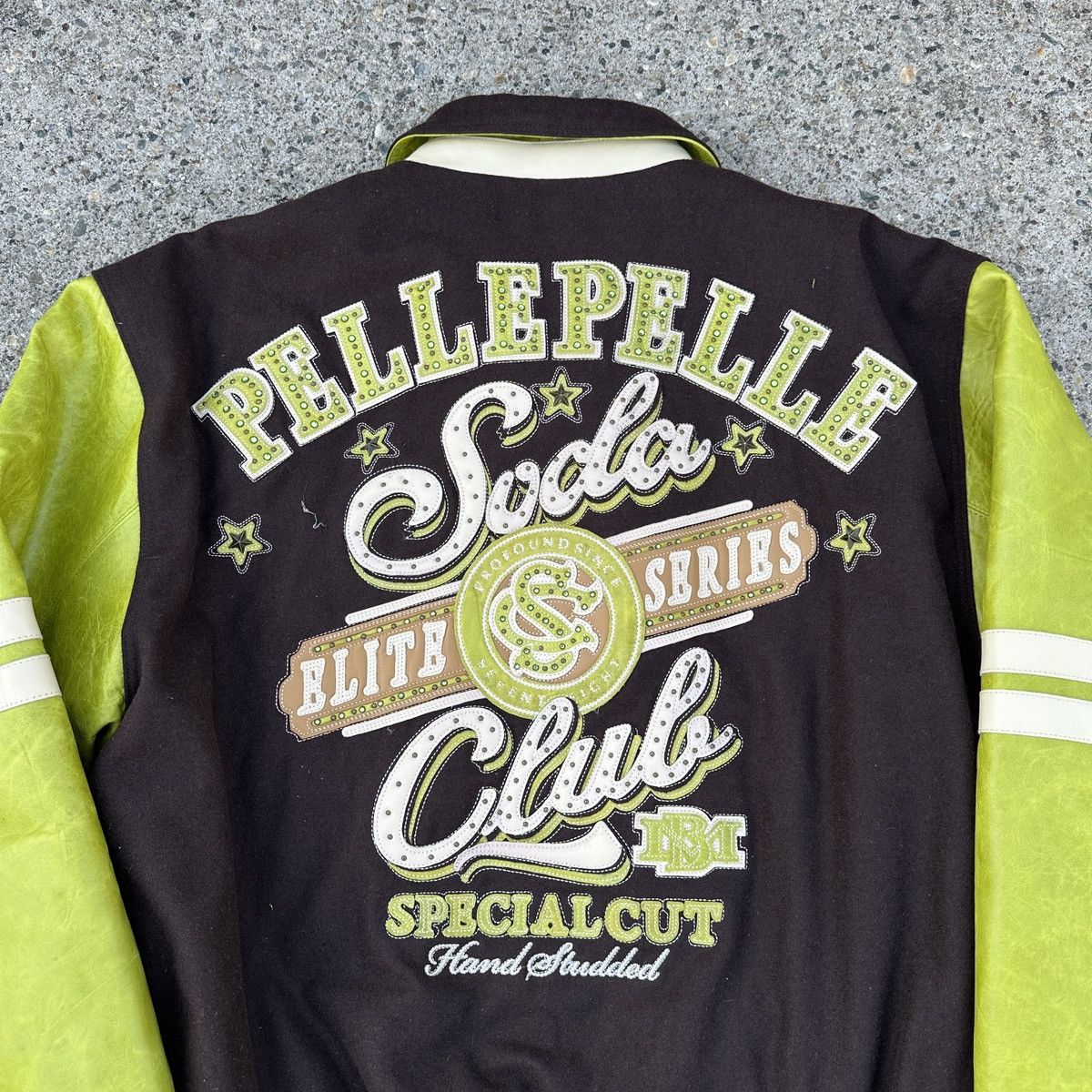 Pelle Pelle Vintage Pelle Pelle Soda Club varsity jacket Size US XXL / EU 58 / 5 - 4 Thumbnail