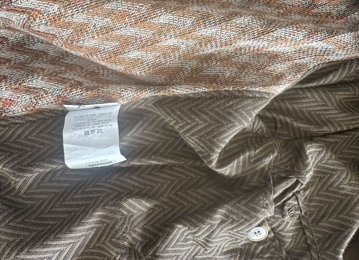 Missoni Reversed leather brown jacket Size US L / EU 52-54 / 3 - 5 Thumbnail