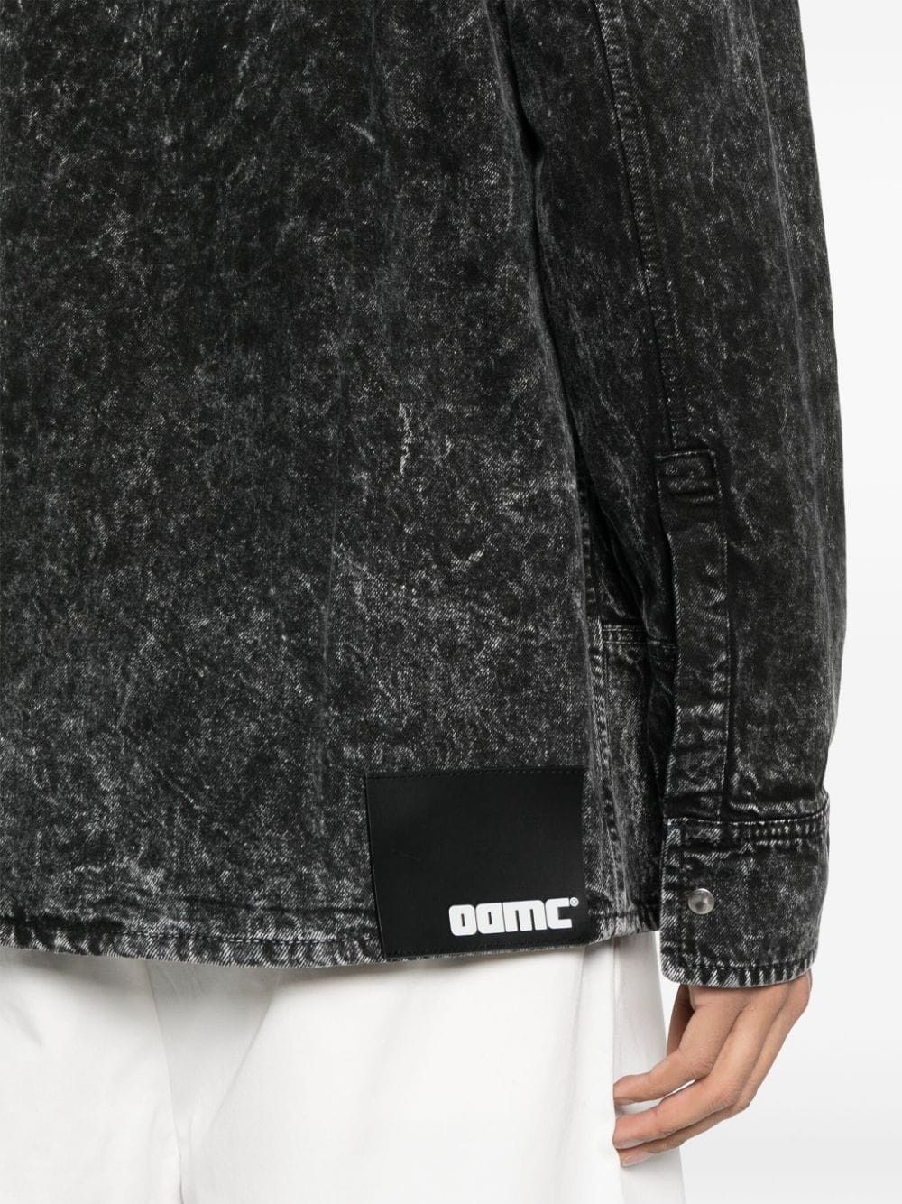 OAMC o1y0225 Denim Shirt in Black Size US S / EU 44-46 / 1 - 3 Thumbnail