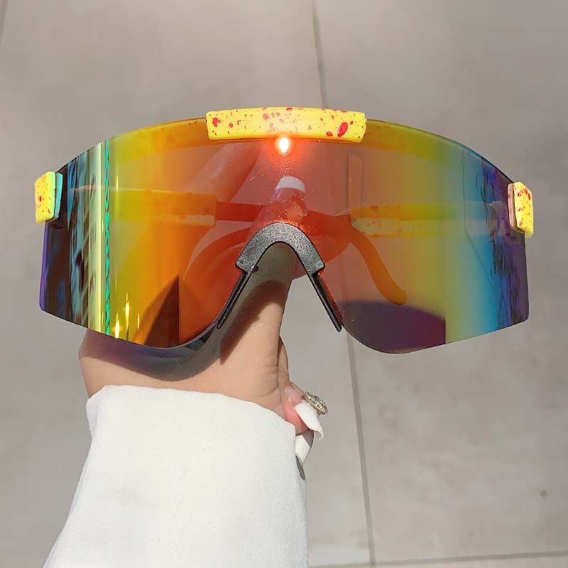 Electric Visual Dark Street ins style custom avant-garde sunglasses Size ONE SIZE - 4 Thumbnail