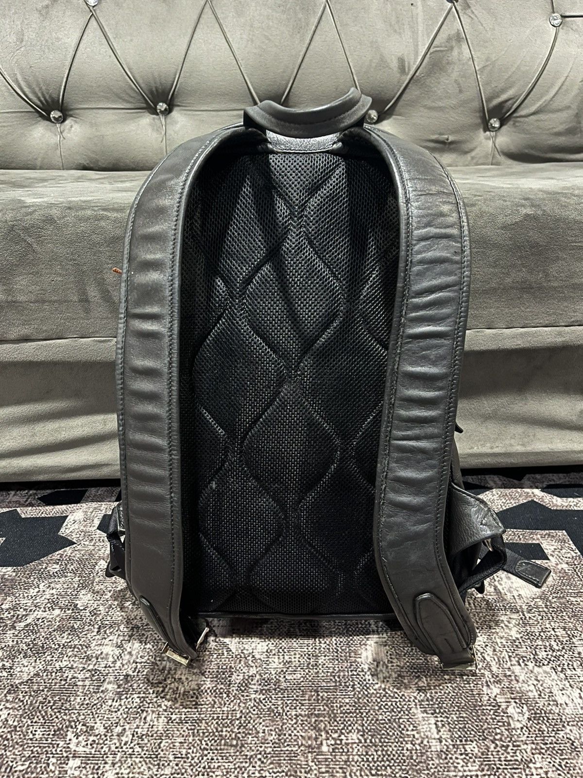 Japanese Brand Authentic Brand P.i.d Leather Backpack Size ONE SIZE - 6 Thumbnail
