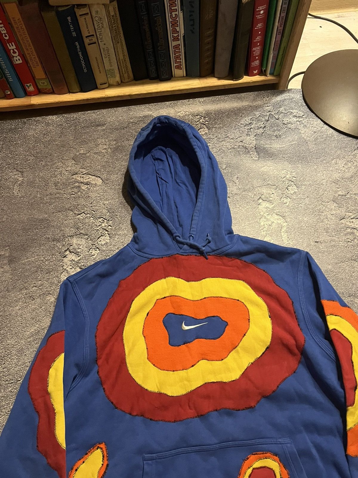 Vintage RARE Hand Made Archive Oversized Hoodie Nike / Y2K Vintage Size US M / EU 48-50 / 2 - 5 Thumbnail