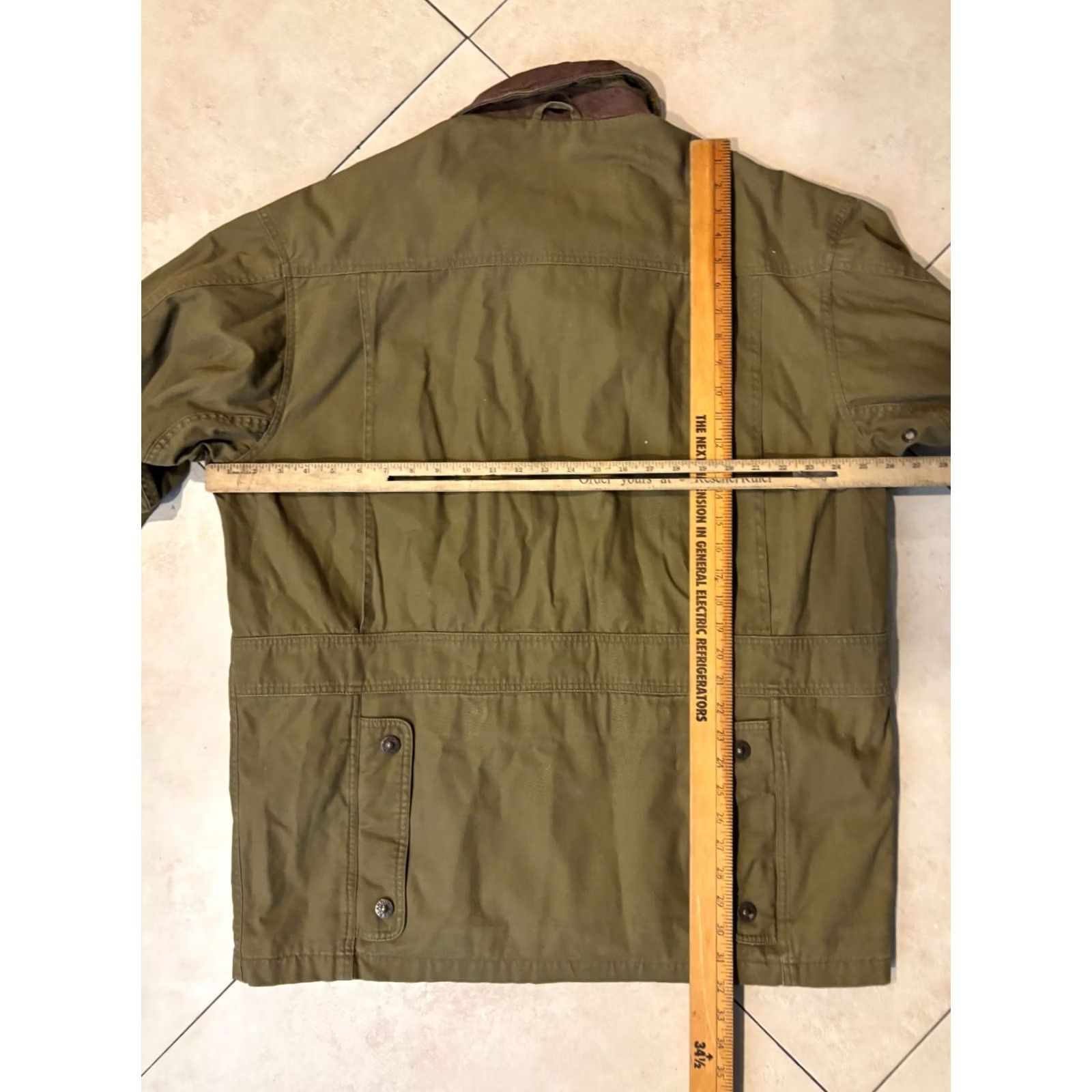 Timberland VINTAGE Timberland Weather Gear Jacket Mens Utility 90s Green L Regular Full Zip Weathergear Chore Coat Size US L / EU 52-54 / 3 - 8 Thumbnail