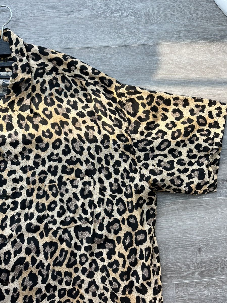 Kapital Kapital Silk Cupro Leopard Big Shirt, Brown Size US S / EU 44-46 / 1 - 4 Thumbnail
