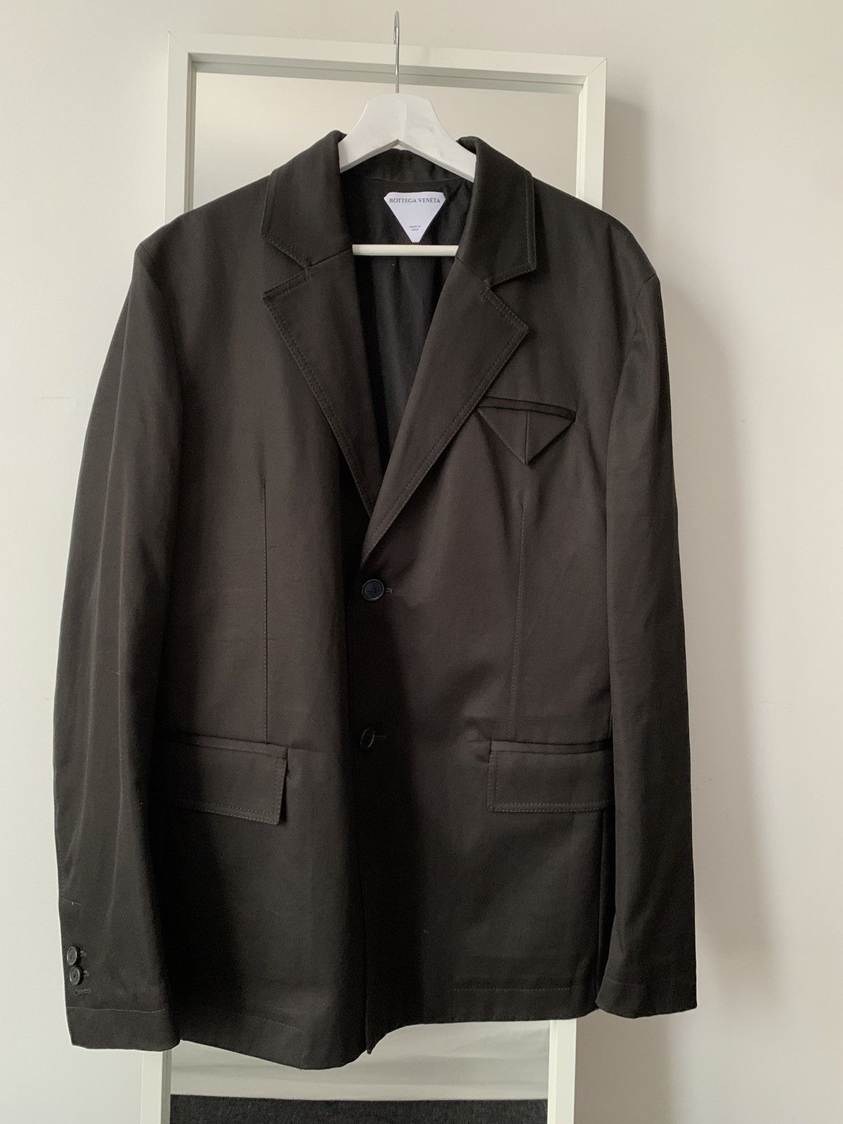 image of Bottega Veneta Blazer in Black, Men's (Size 50R)