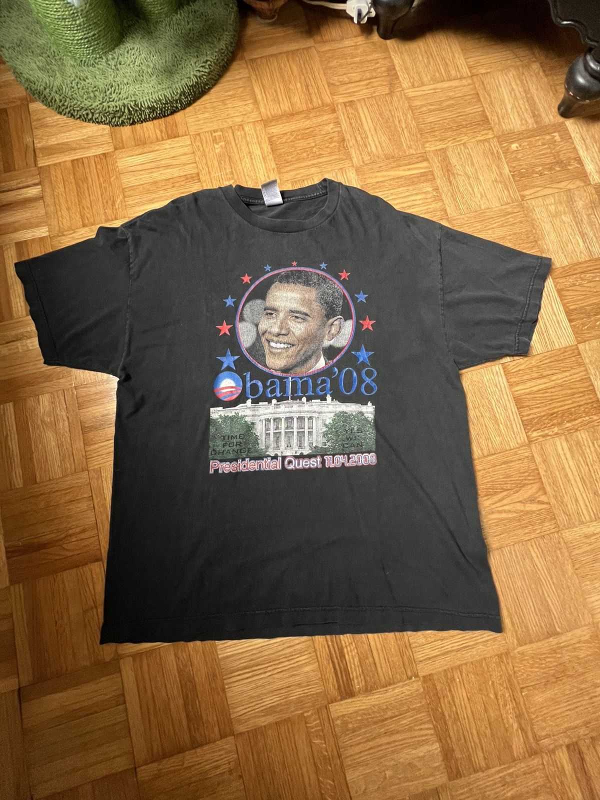 Vintage Obama 2008 Election Tee Size US XXL / EU 58 / 5 - 1 Thumbnail