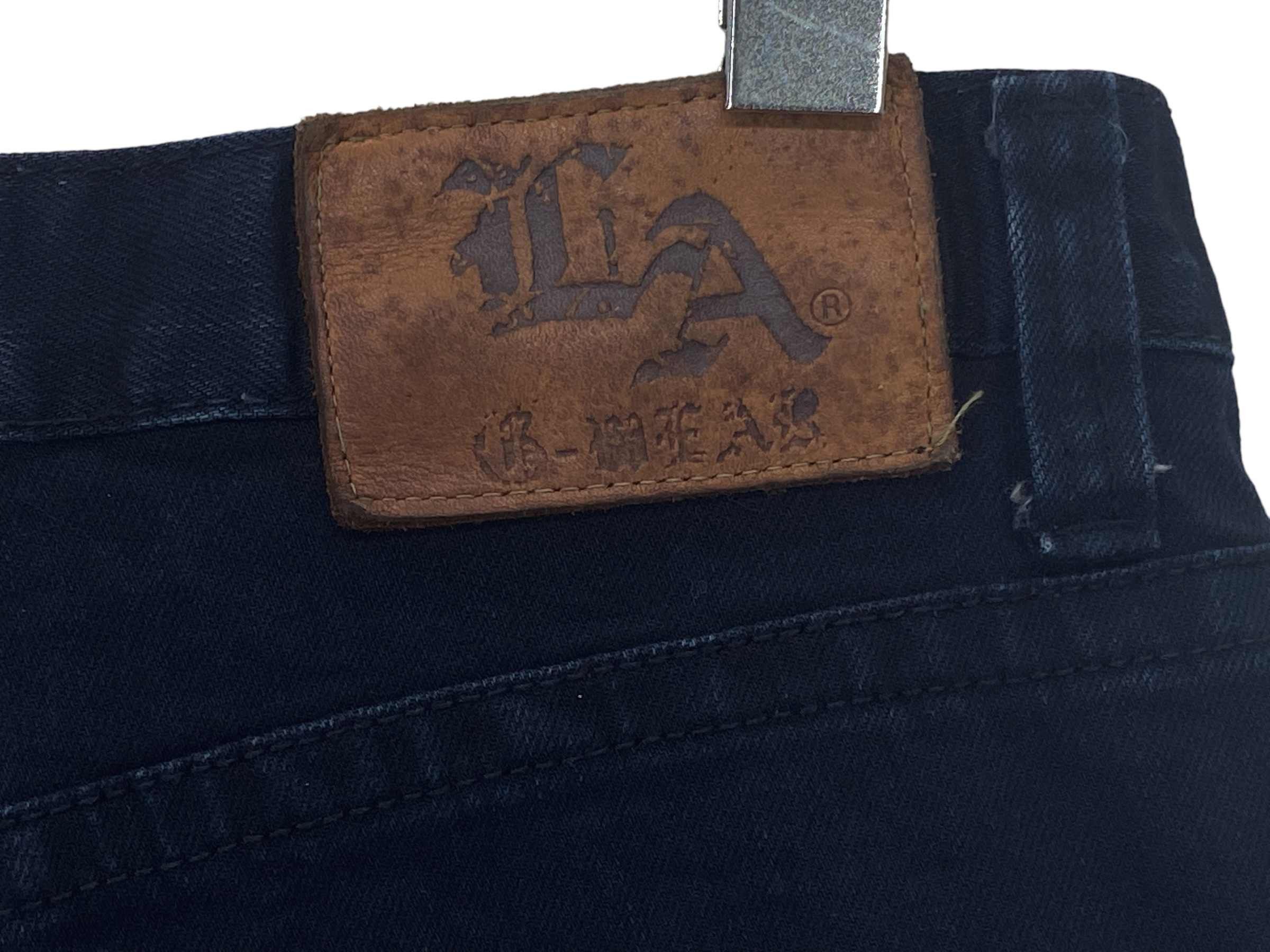 Japanese Brand La Soul USA Denim Vintage Baggy Loose Hip Hop Jeans Size US 34 / EU 50 - 8 Thumbnail