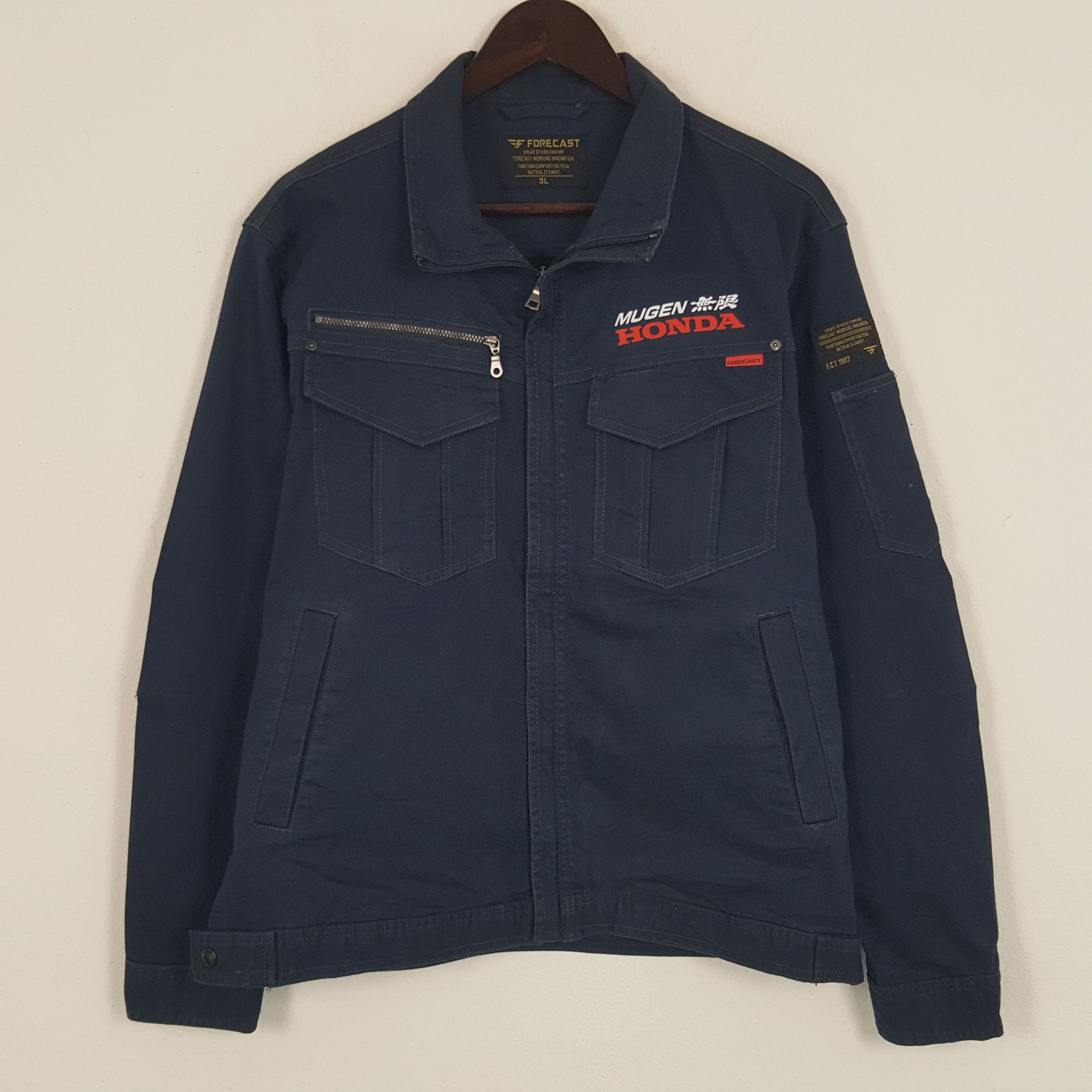 Honda × Japanese Brand × Vintage Vintage Mugen Honda Racing Uniform Sport Jacket Size US M / EU 48-50 / 2 - 3 Thumbnail
