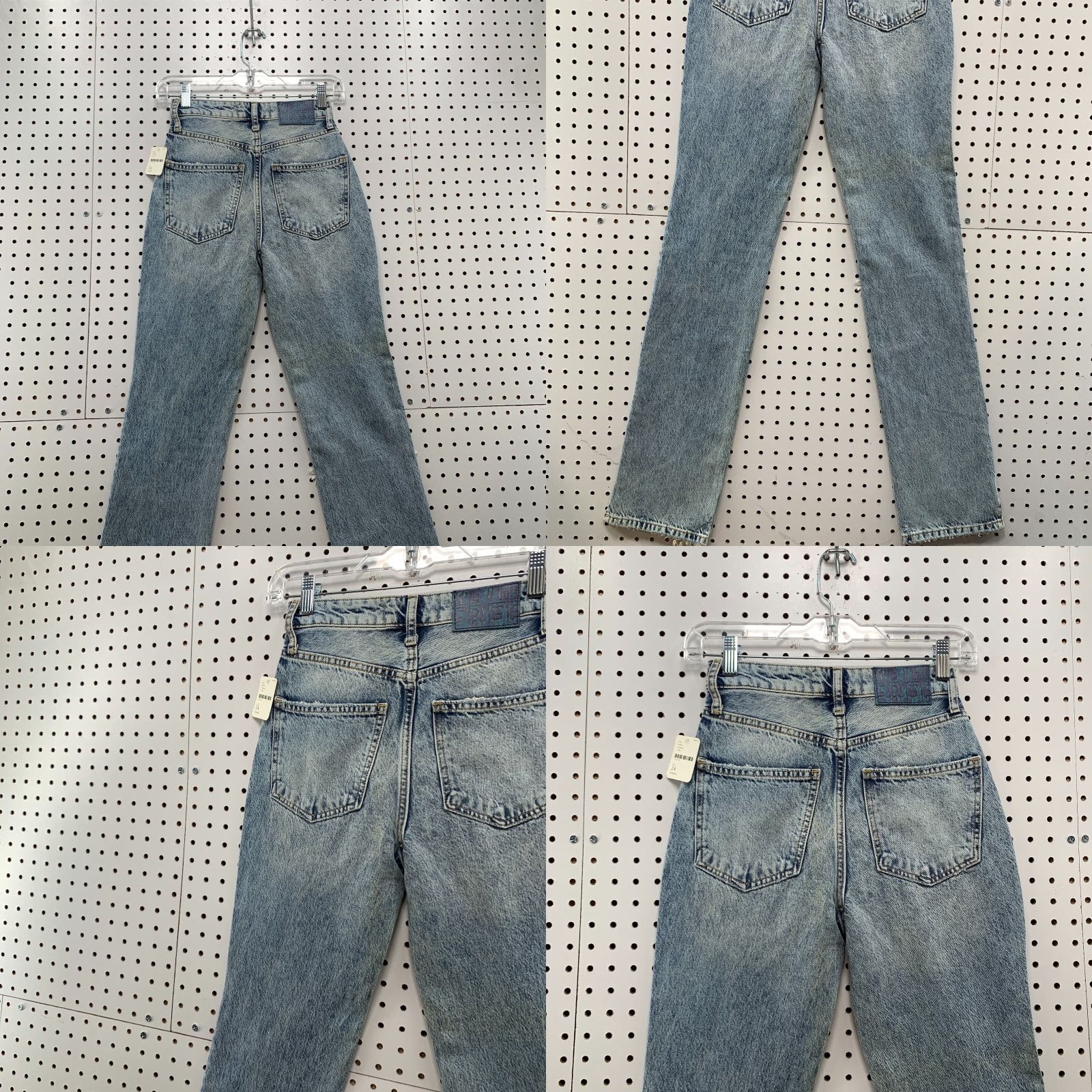 Free People FREE People High Rise Denim Jeans Womens Size 24x32 Distressed NWT 130 Denim Jeans Shop Now Size 42" / US 20 - 8 Thumbnail