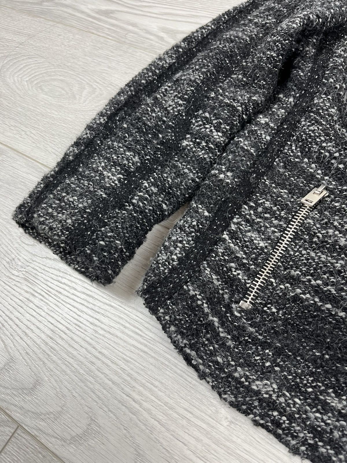 Iro IRO Talia Italy Knit Tweed Wool Jacket Size M / US 6-8 / IT 42-44 - 6 Thumbnail