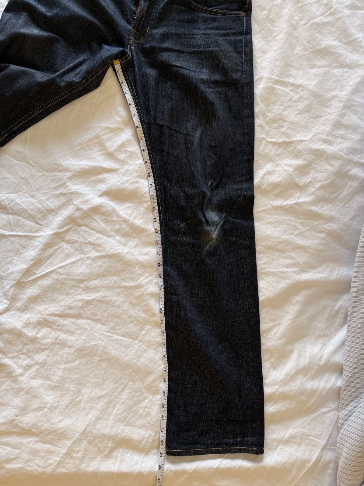 Edwin Edwin 505 Harajuku Shop Special Selvedge Jeans – 32x33 Size US 32 / EU 48 - 4 Thumbnail