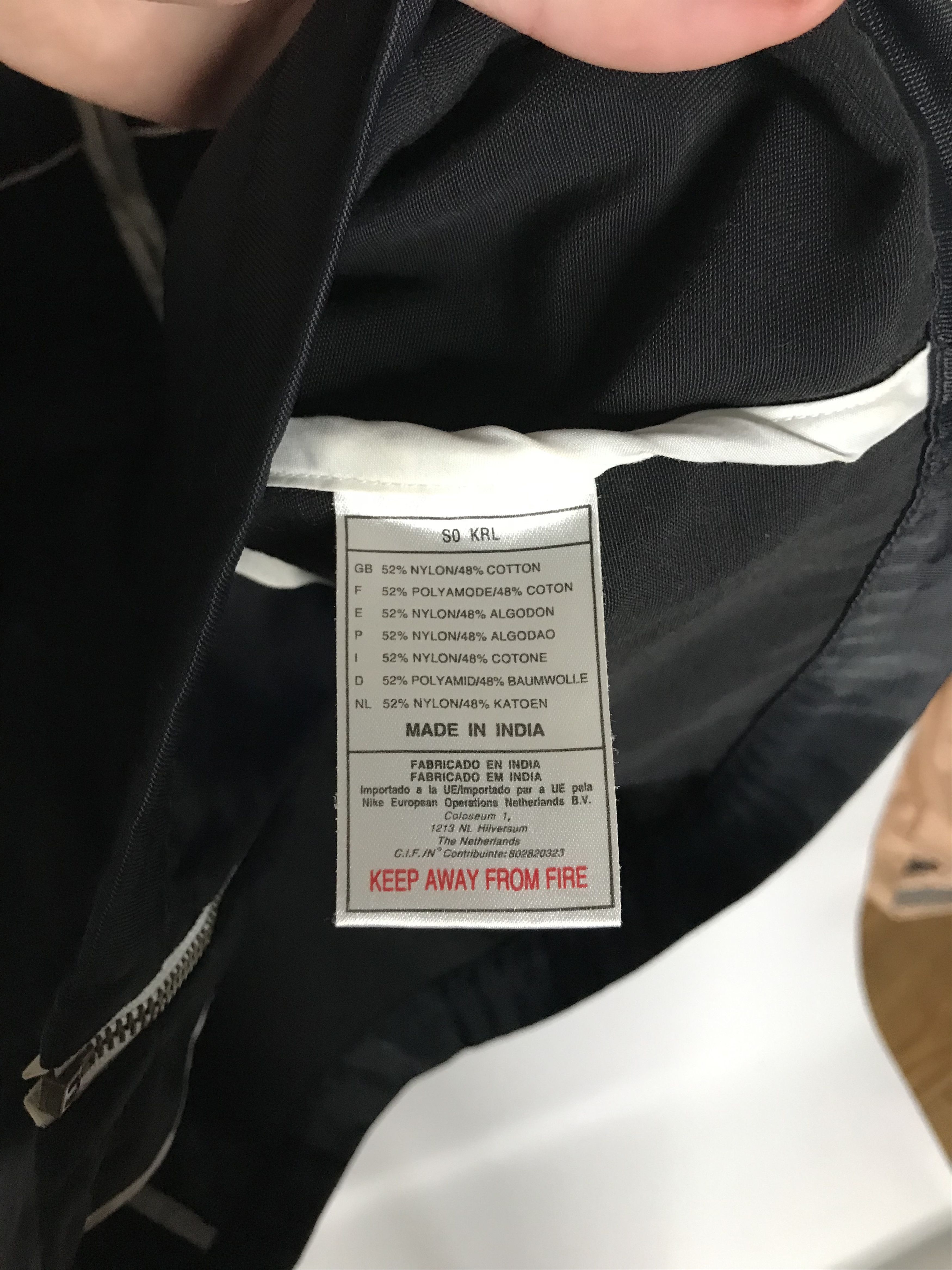 Nike Nike Vintage Zip Jacket Mens Sz M Black Size US M / EU 48-50 / 2 - 9 Thumbnail