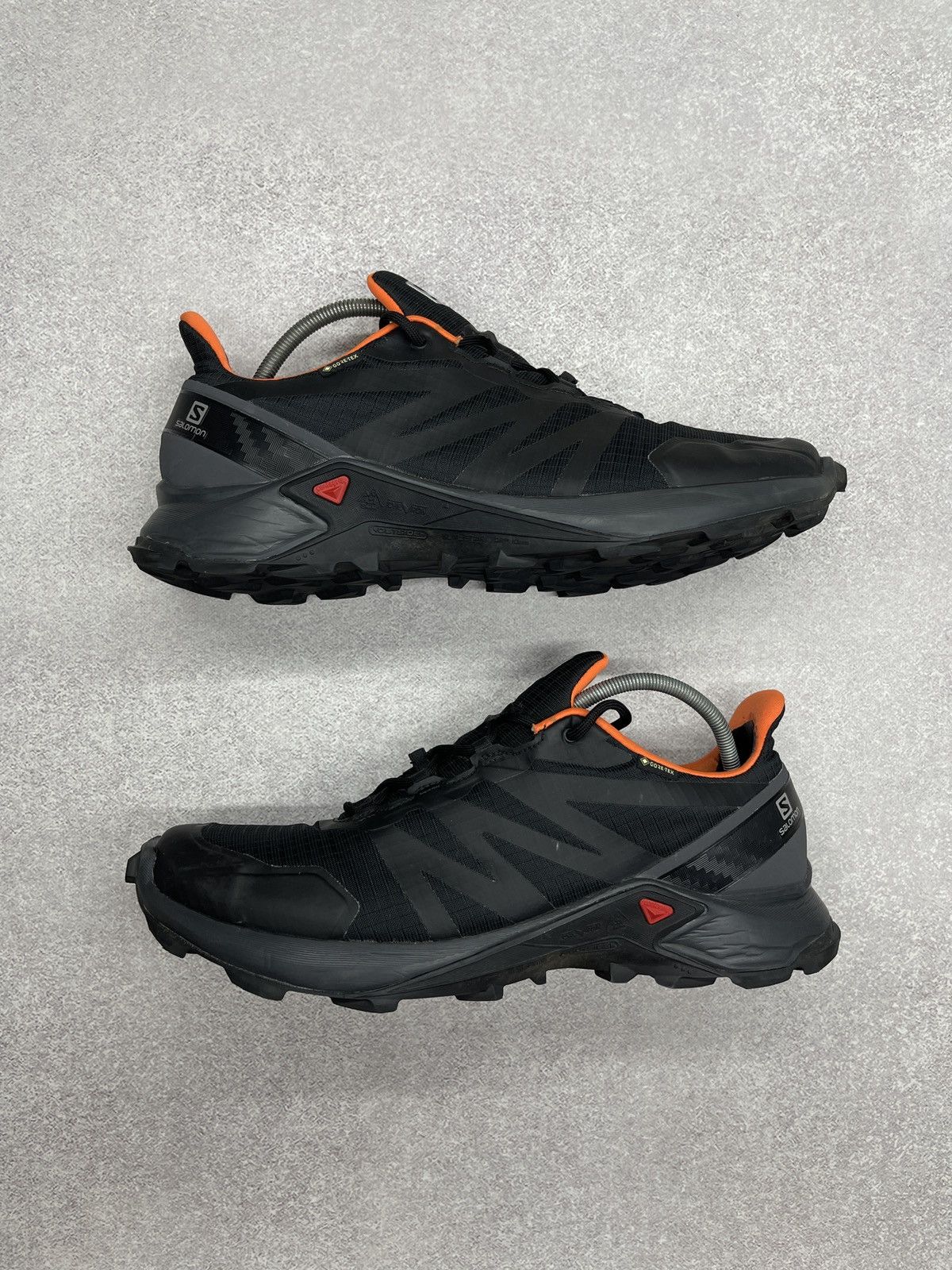 Salomon Mens Salomon Supercross GTX Black Shoes Contagrip Outdoor Size US 11 / EU 44 - 2 Thumbnail