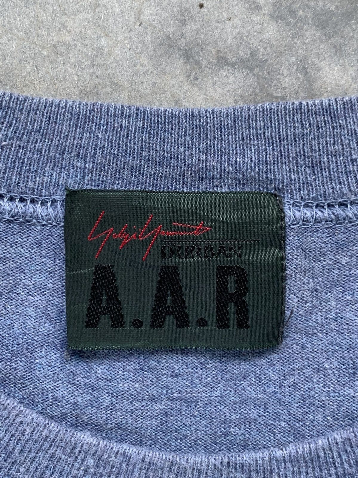 Yohji Yamamoto Vintage A.A.R Yohji Yamamoto Archived Ranglan Photo Tshirt Size US M / EU 48-50 / 2 - 4 Thumbnail