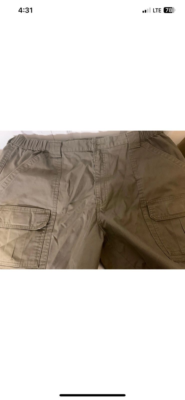 Savane Savane shorts cargo mens sz 40 green Size US 40 / EU 56 - 4 Thumbnail