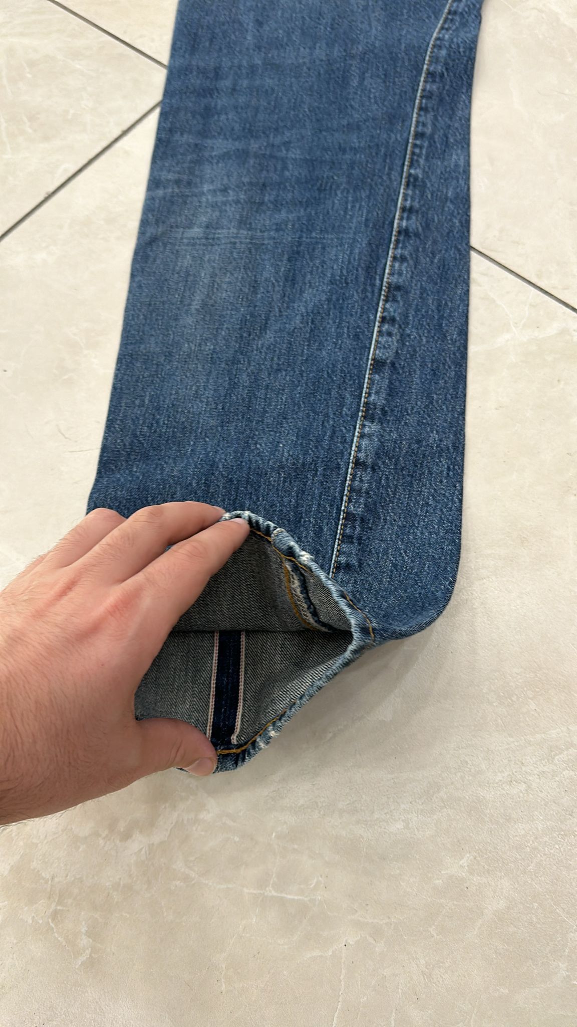 Levi's Vintage Clothing LVC Levi's Vintage Clothing 1947 501XX BigE Selvedge Jeans Size US 32 / EU 48 - 8 Thumbnail