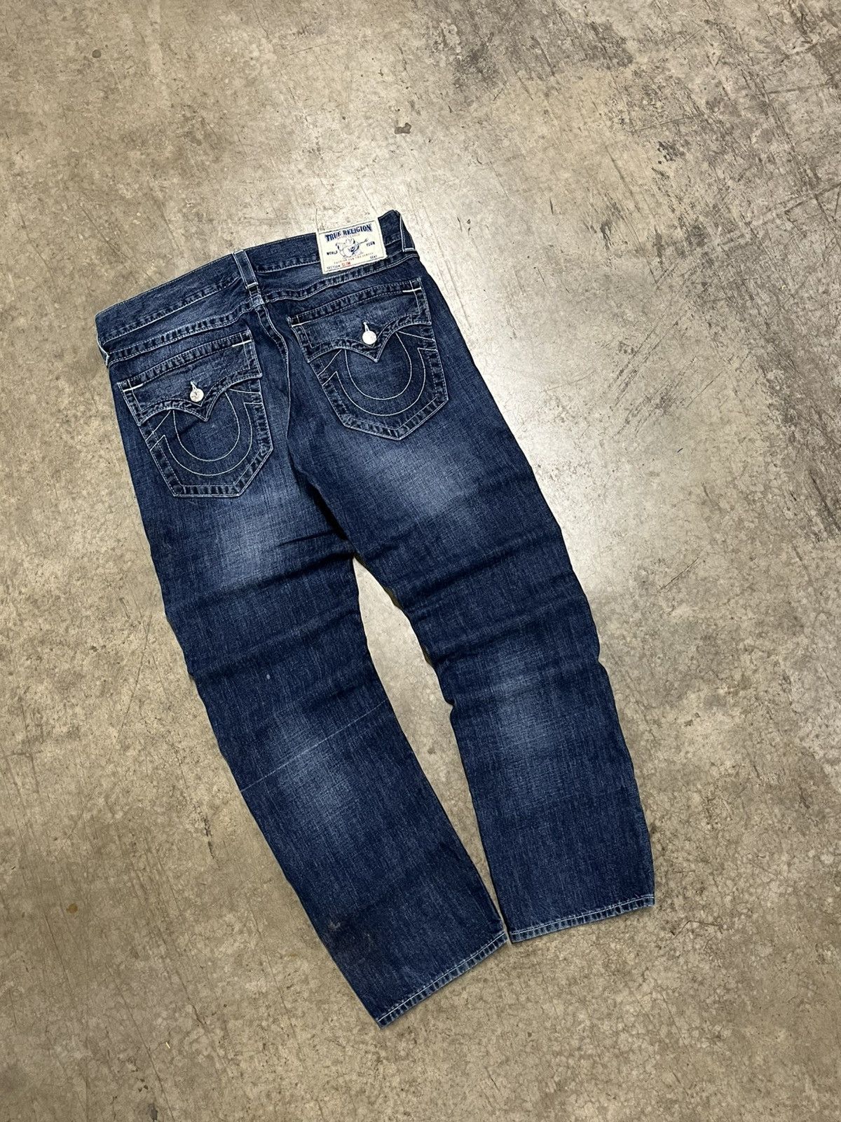 True Religion True religion baggy fit wide leg denim skater streetwear Size US 36 / EU 52 - 2 Thumbnail