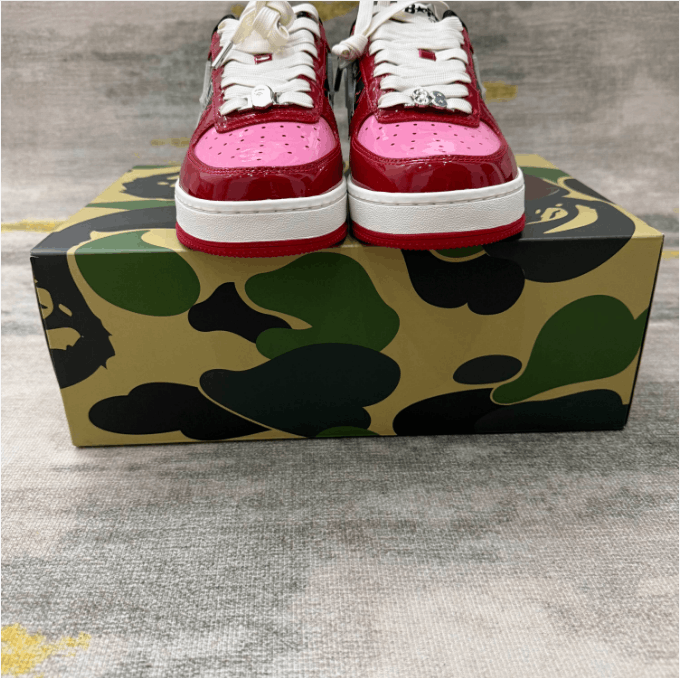 Bape ABATHINGAPE low cut board shoes for men Size US 8 / EU 41 - 10 Thumbnail