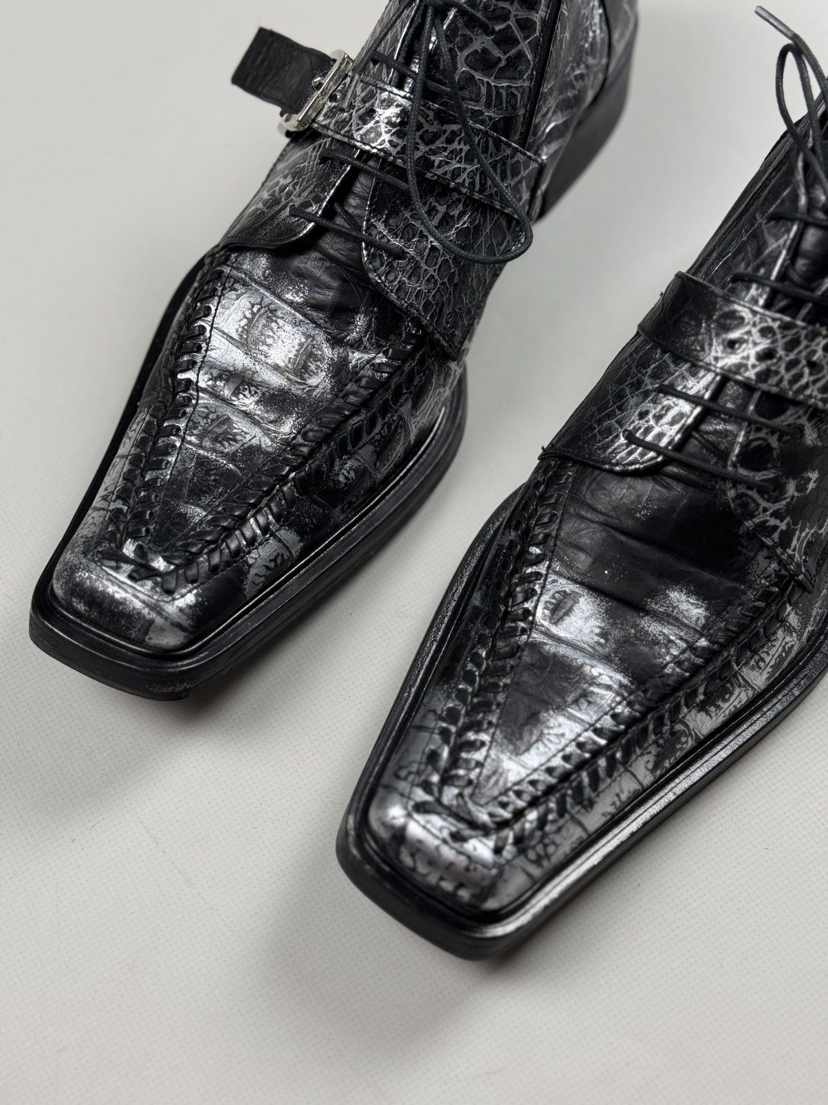 Other Bagatto Men’s Avant-garde Formal Leather Shoes Size 40.5 Size US 7.5 / EU 40-41 - 11 Thumbnail