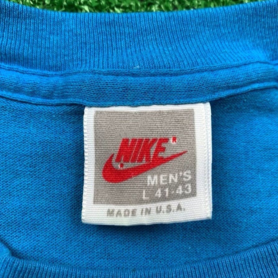 Nike Nike Air Force T-Shirt Nike Air Vintage Blue Crew Neck Short Sleeve Unisex 80s 90s USA Graphic Tee / 1980s Size L Men’s Men’s Size US L / EU 52-54 / 3 - 4 Thumbnail