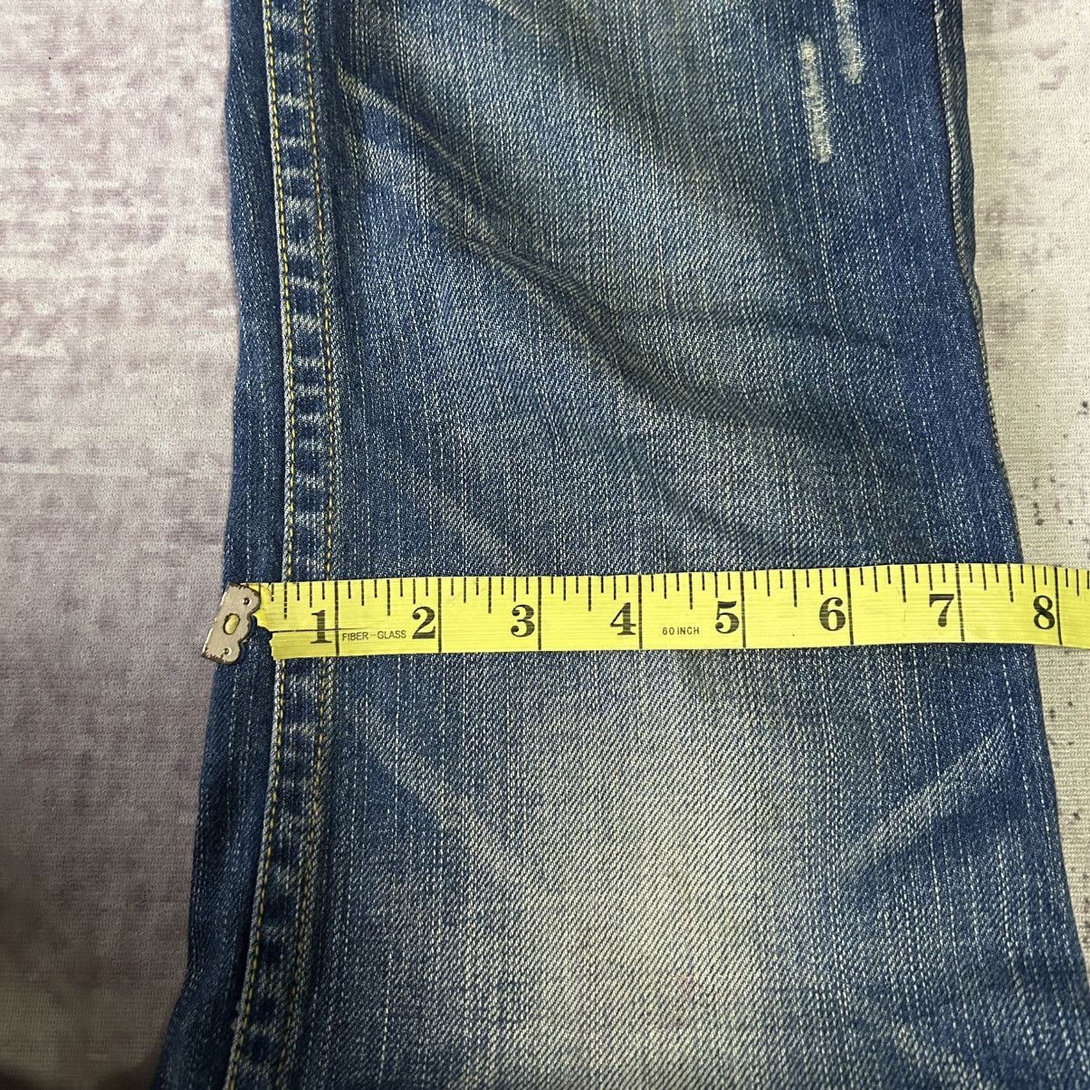 Ed Hardy Y2K Red Pepper Flared Jeans Size 28" / US 6 / IT 42 - 22 Thumbnail