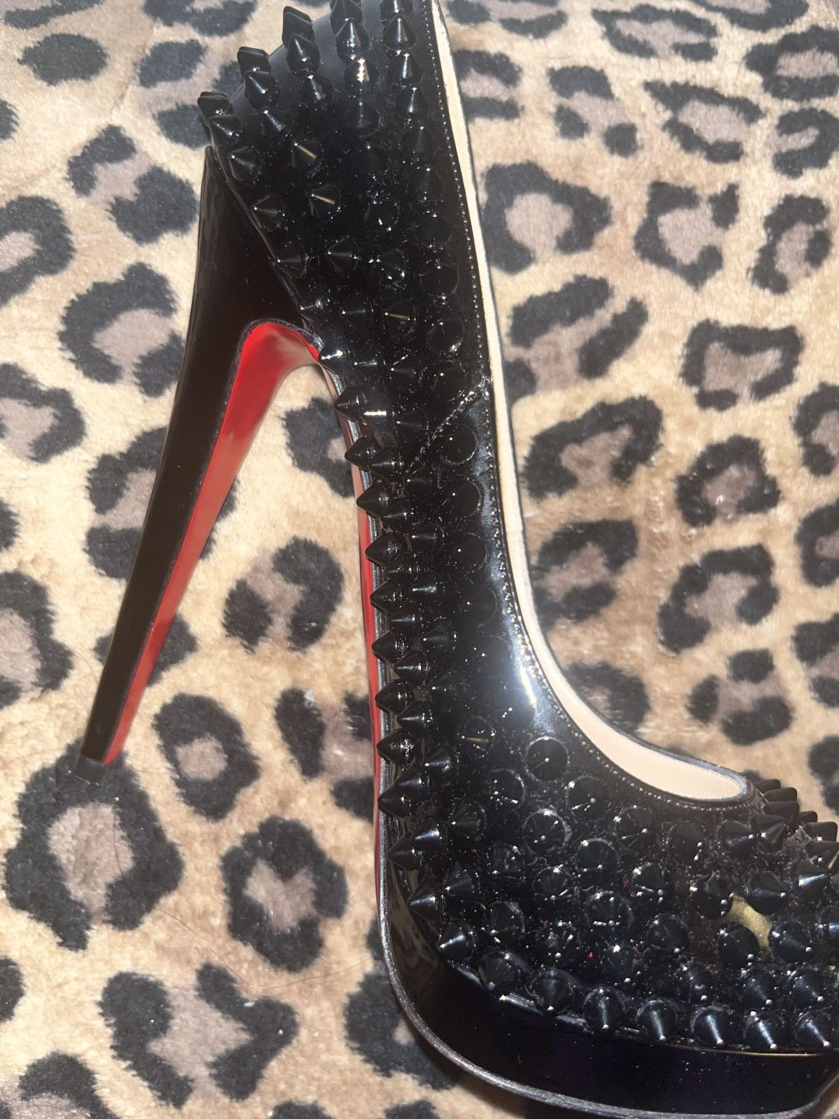 Christian Louboutin Christian Louboutin patent alti spiked heels Size US 6.5 / IT 36.5 - 7 Thumbnail