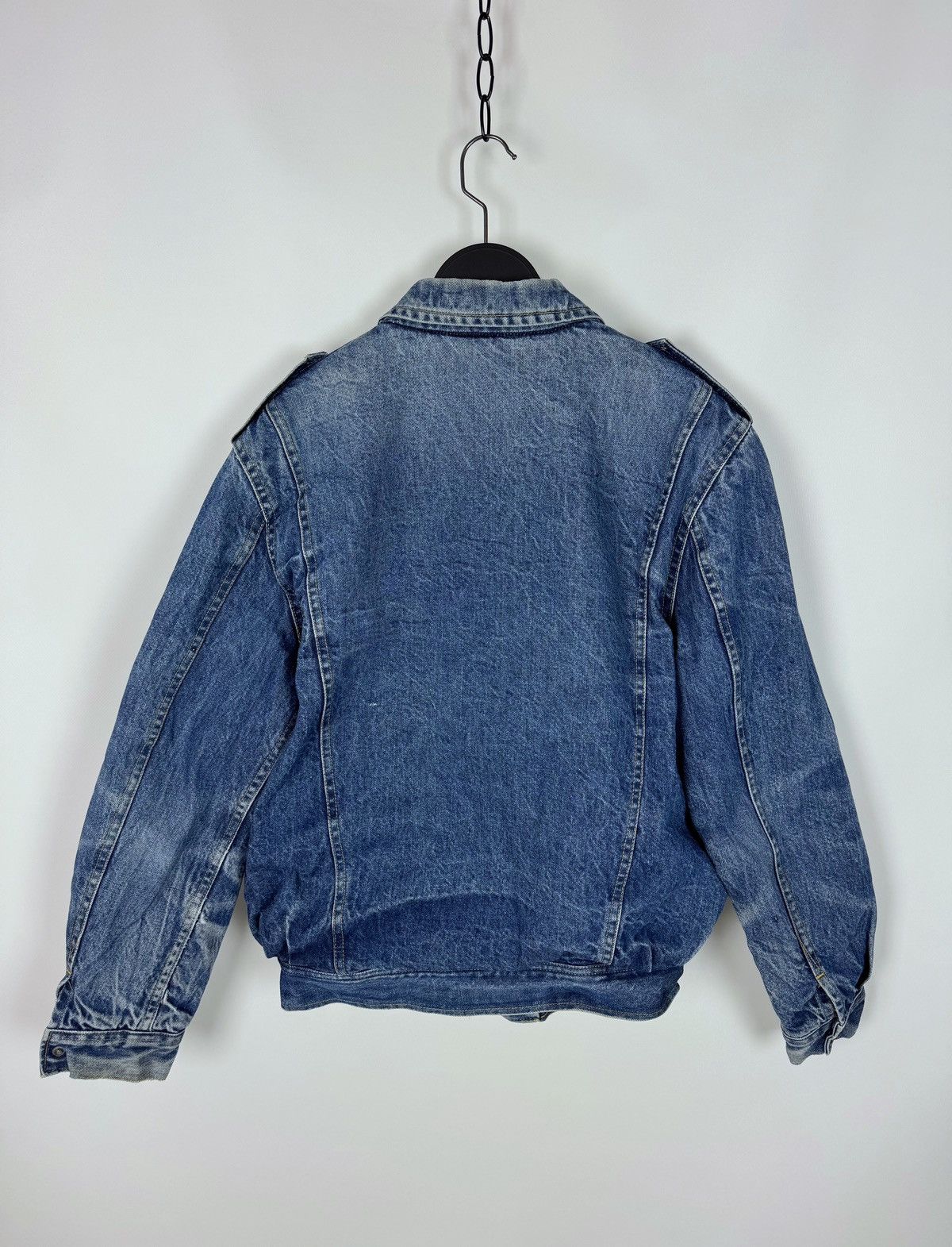 Lee 80’s Vintage Lee Roper Washed Denim Sherpa Jacket Size US L / EU 52-54 / 3 - 15 Thumbnail