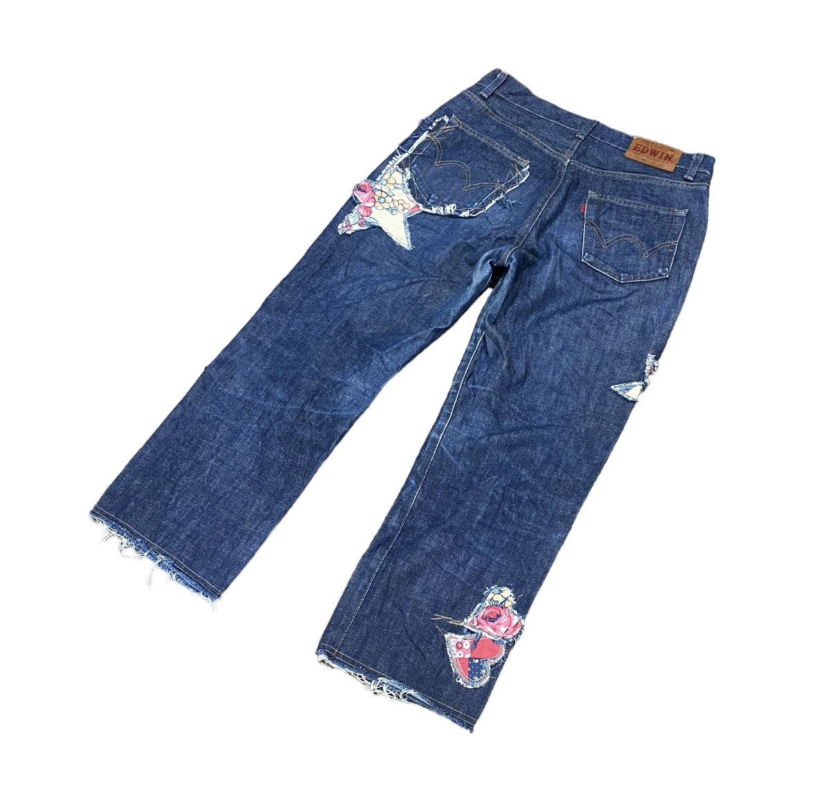 Edwin Miss Edwin Jeans Custom Pathces Badge Size 30" / US 8 / IT 44 - 7 Thumbnail