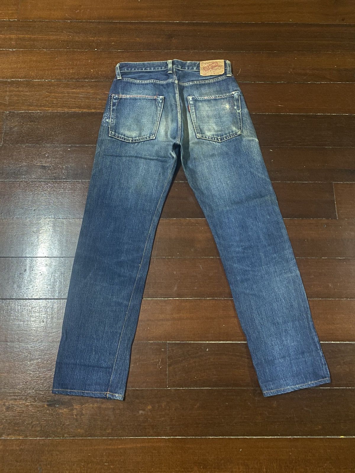 Denime Vintage Denime Japan Distressed Selvedge rework mud wash Size US 30 / EU 46 - 14 Thumbnail