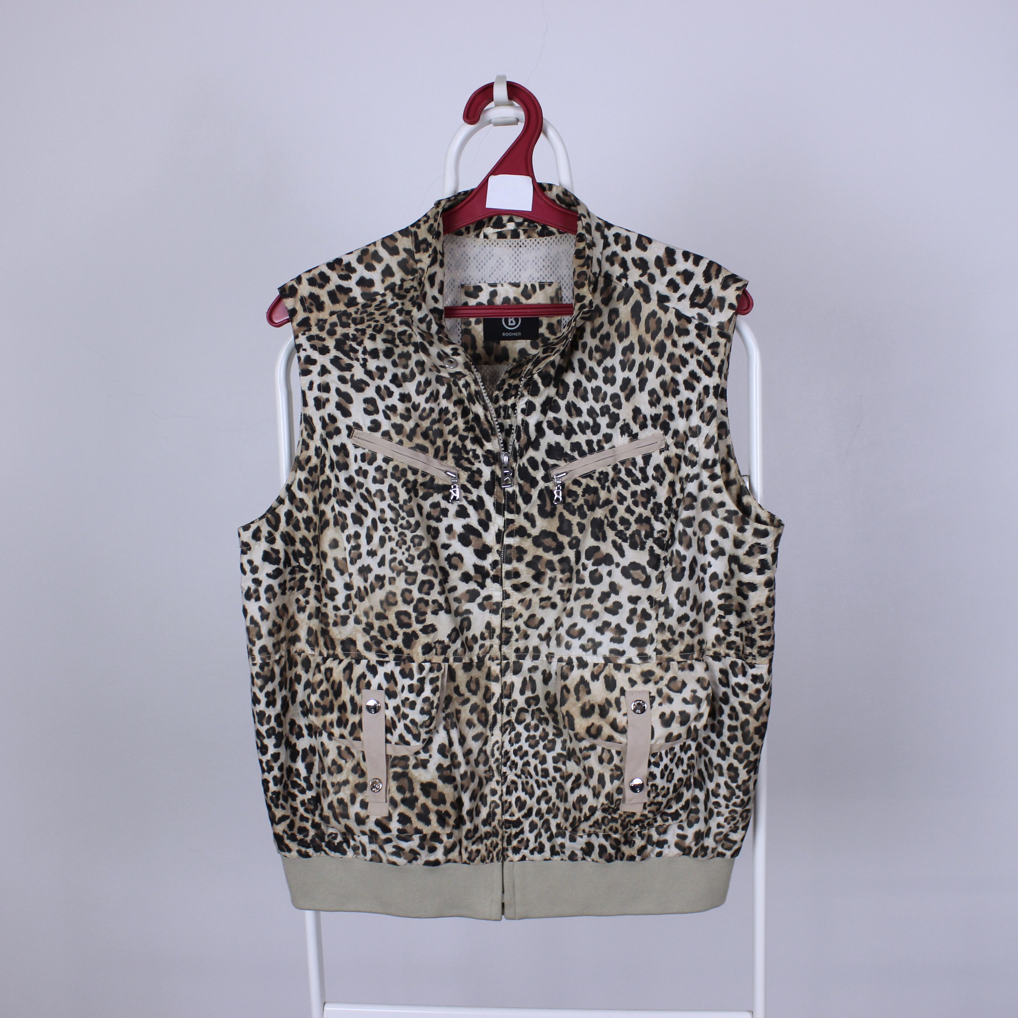 Bogner Bogner vest women leopard US 10 M L Size L / US 10 / IT 46 - 1 Thumbnail