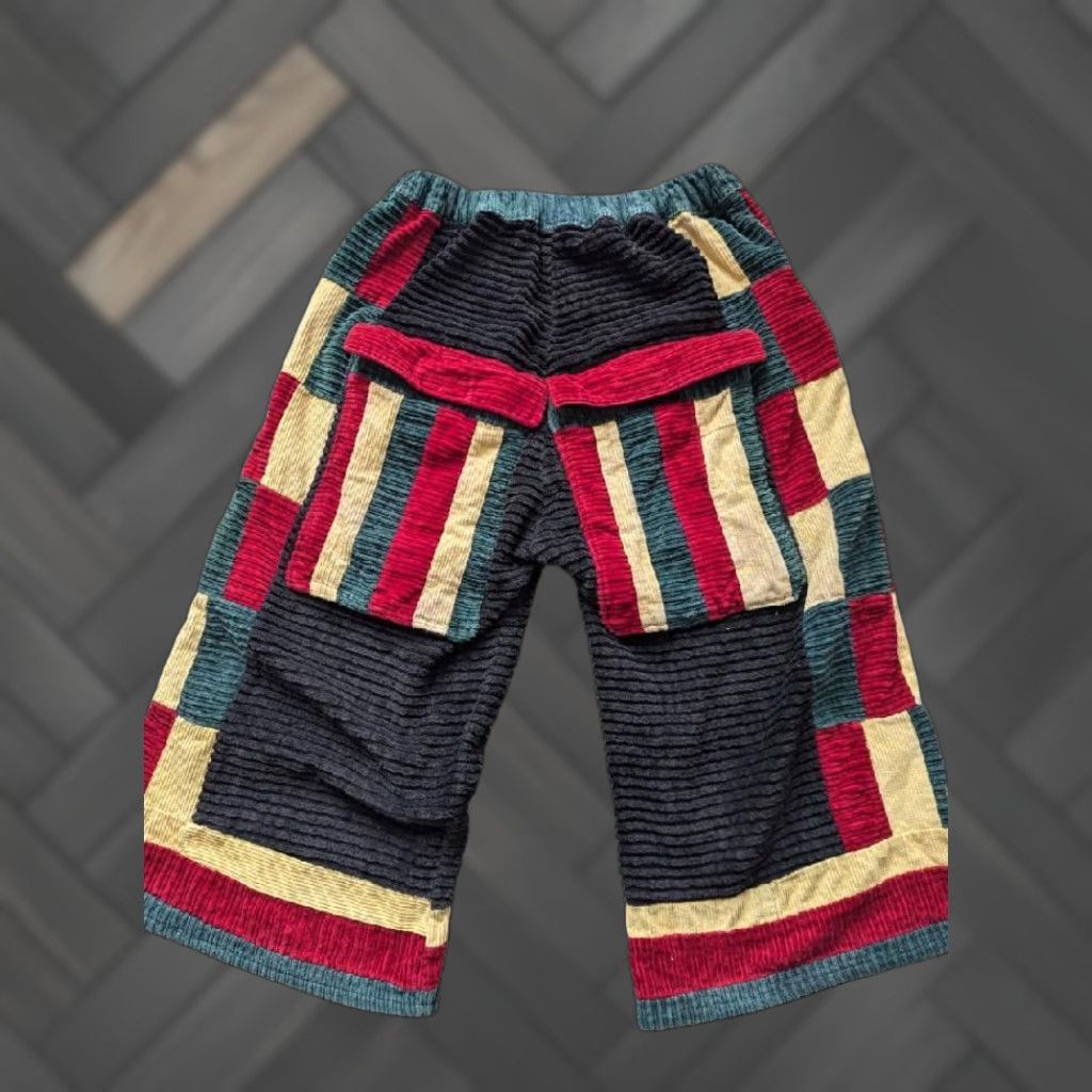 JNCO VINTAGE thick corduroy SKATE baggy shorts 34 rasta WIDE jnco coogi HIP HOP Size US 34 / EU 50 - 1 Thumbnail