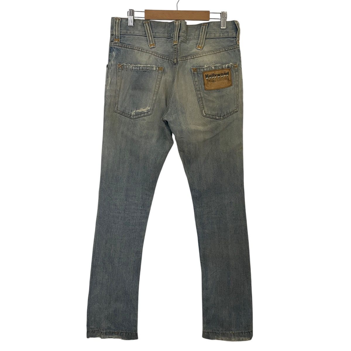 Dolce & Gabbana Vintage Dolce & Gabbana Hollywood Distressed Denim Size US 33 - 10 Thumbnail