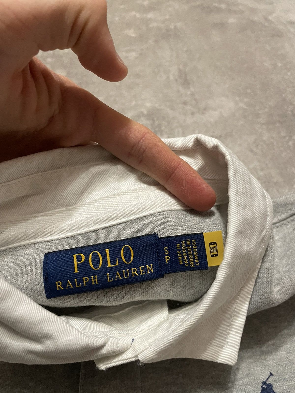Polo Ralph Lauren Vintage Polo Ralph Lauren Polo Rugby Sweatshirt Size US S / EU 44-46 / 1 - 9 Thumbnail