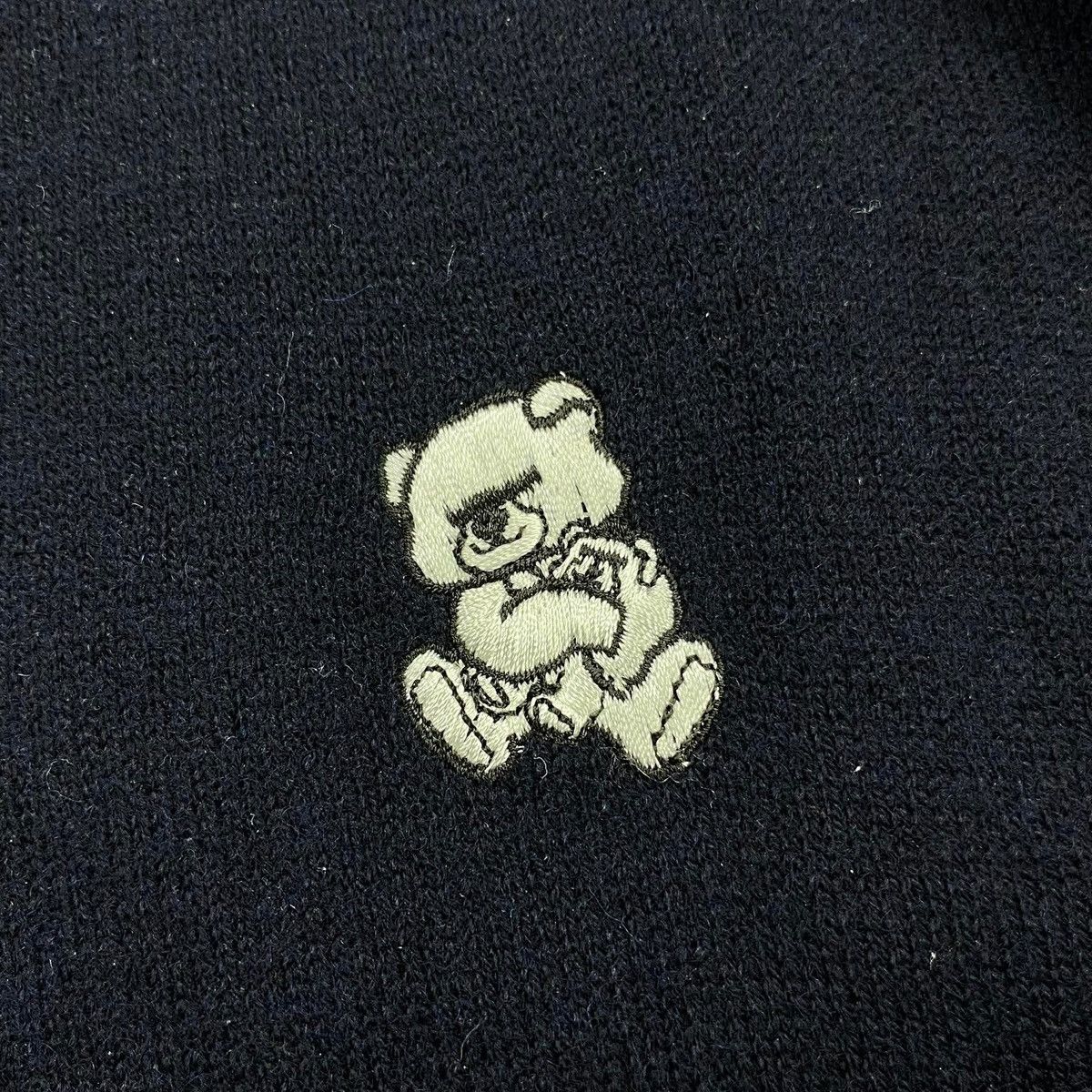Undercover FW2019 ‘A Clockwork Orange’ Embroidered Bear Cardigan Size US M / EU 48-50 / 2 - 4 Thumbnail