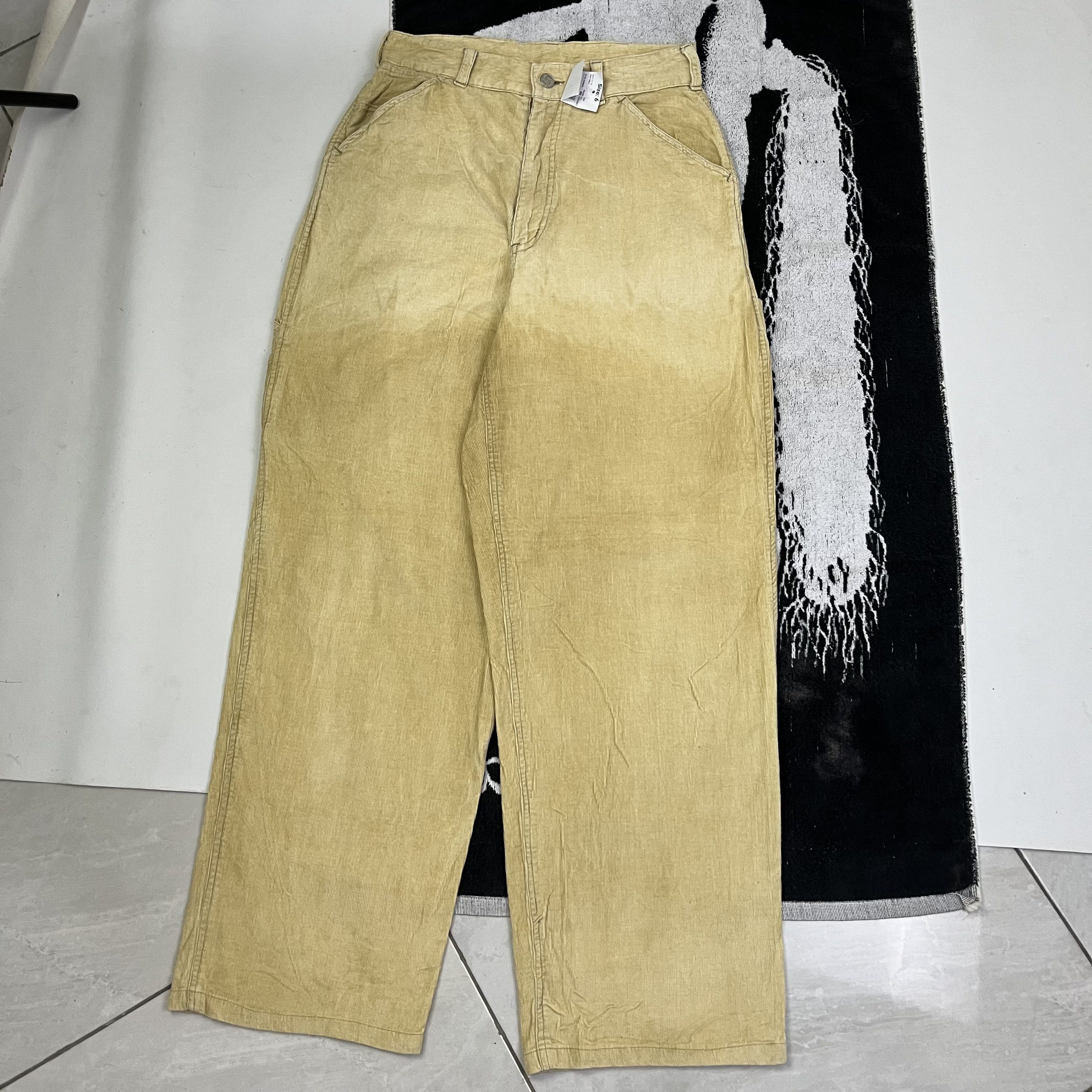 Hysteric Glamour × Vintage Faded Carpenter corduroy pants vintage style 70s 80s Size US 27 - 1 Thumbnail