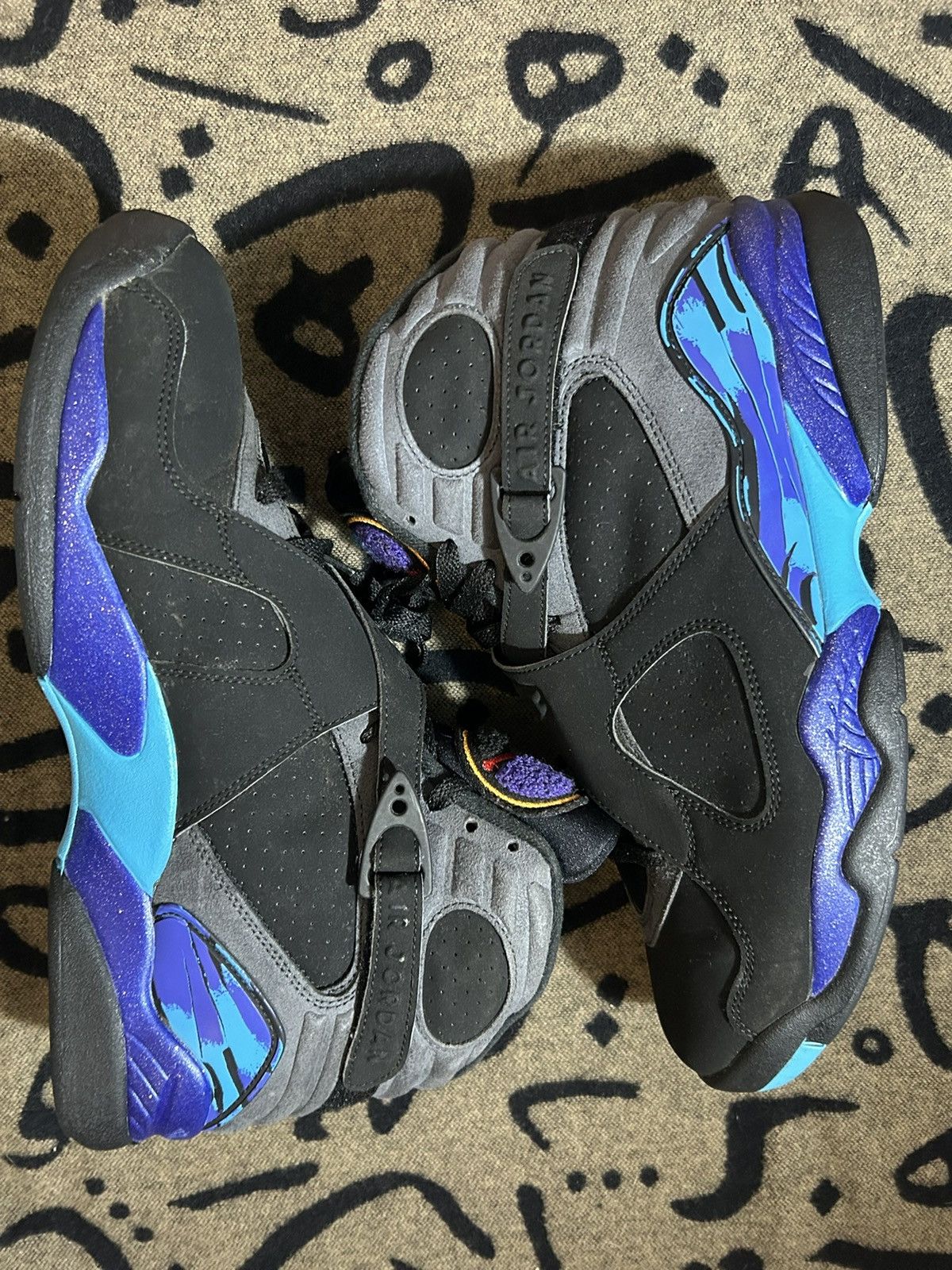 Jordan Brand × Nike 2015 Aqua Air Jordan Viii 8 Size US 11.5 / EU 44-45 - 2 Thumbnail