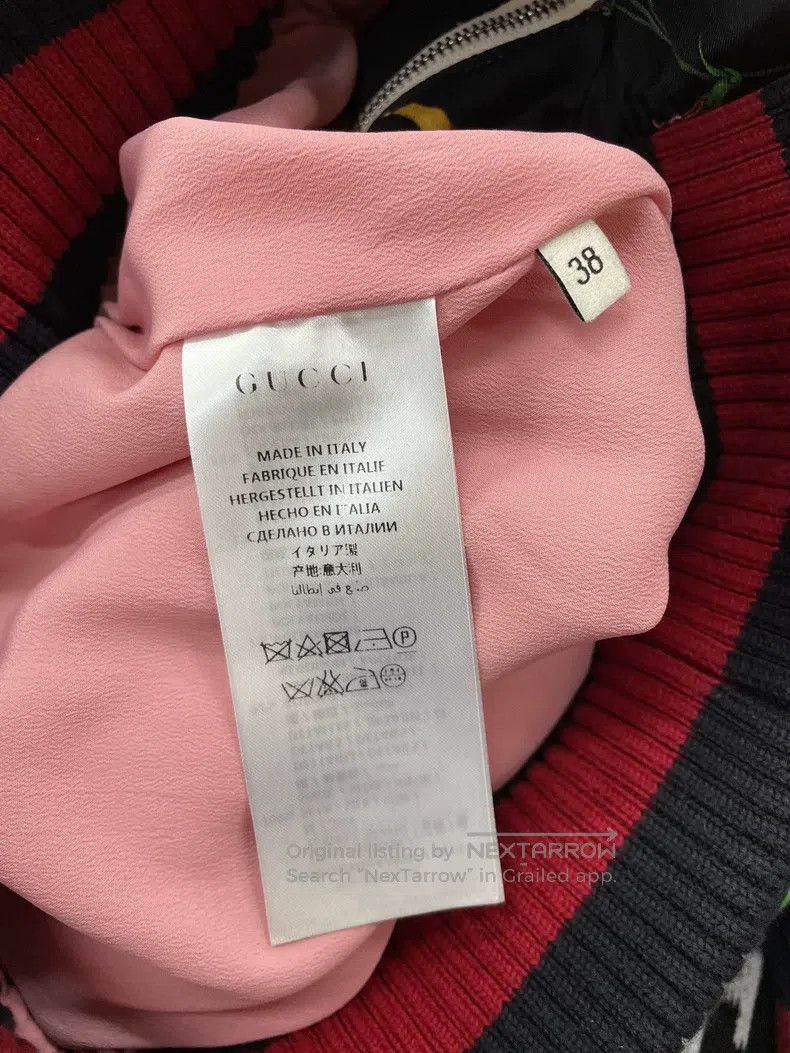 Gucci Gucci Floral silk printed zipper jacket Size XS / US 0-2 / IT 36-38 - 5 Thumbnail