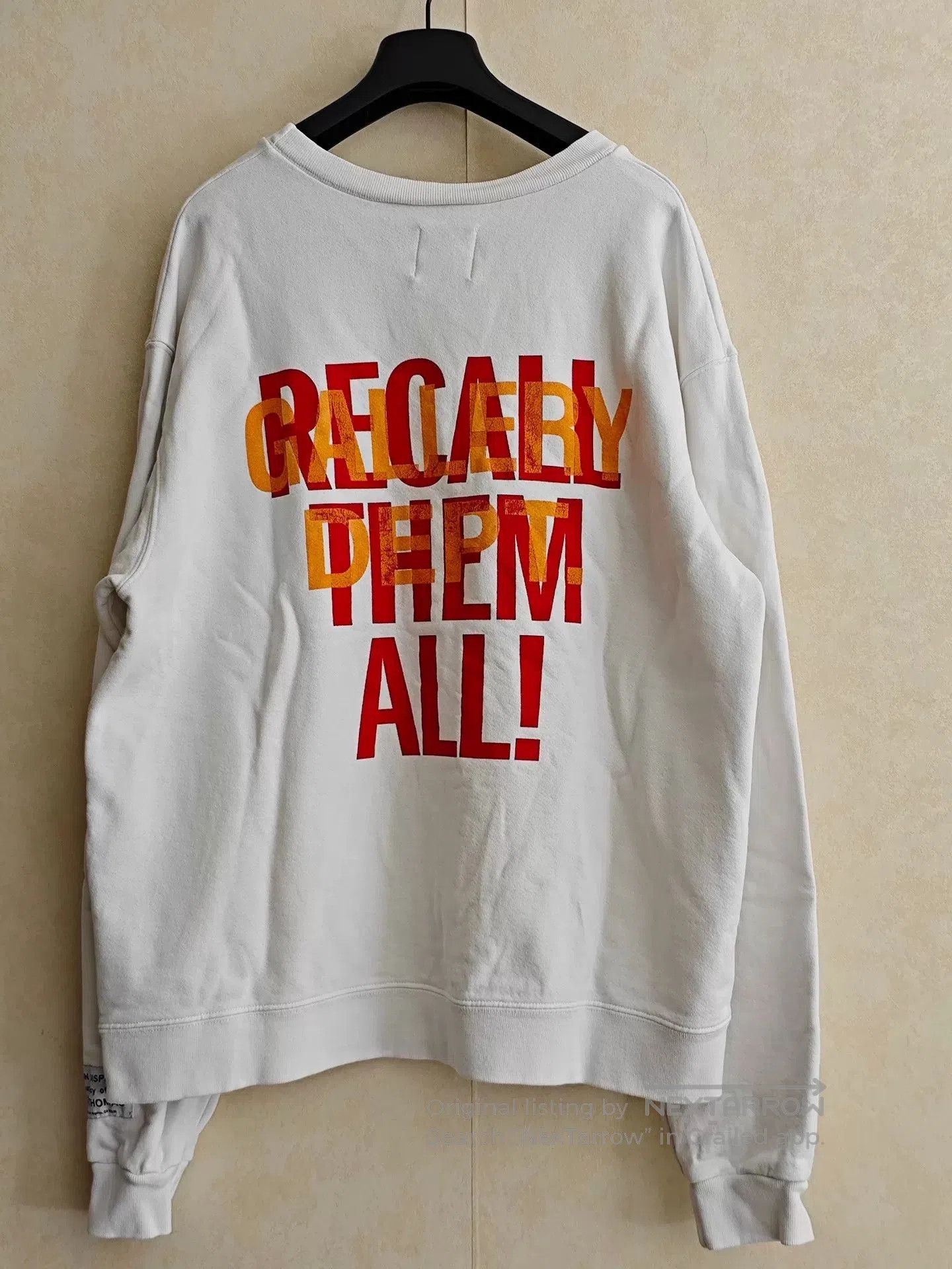Gallery Dept. Gallery Dept. White Devil Claw Print Sweatshirt. Size US XL / EU 56 / 4 - 2 Thumbnail