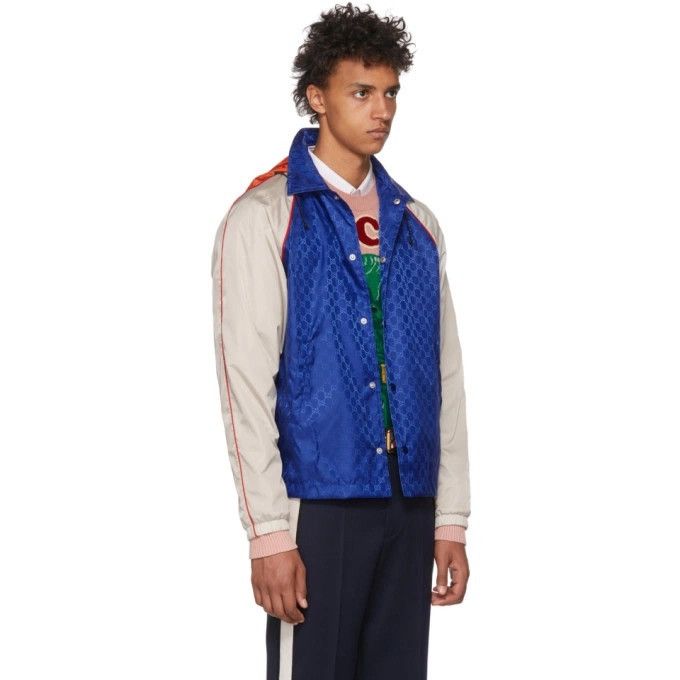 Gucci Gucci Jacquard GG windbreaker jacket Size US M / EU 48-50 / 2 - 1 Thumbnail