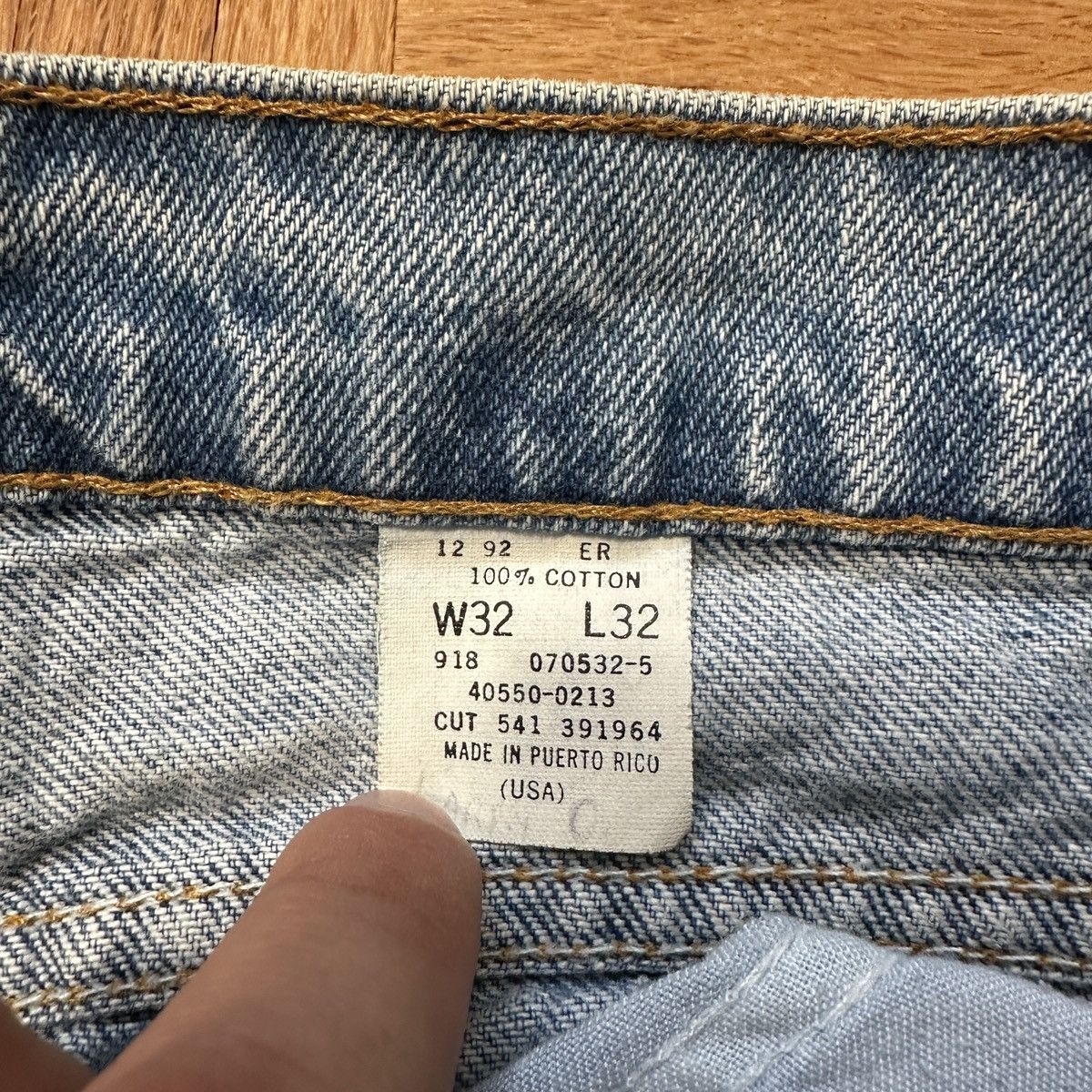 Levi's Vintage Levi’s 550 Orange Tab jeans Size US 32 / EU 48 - 5 Thumbnail
