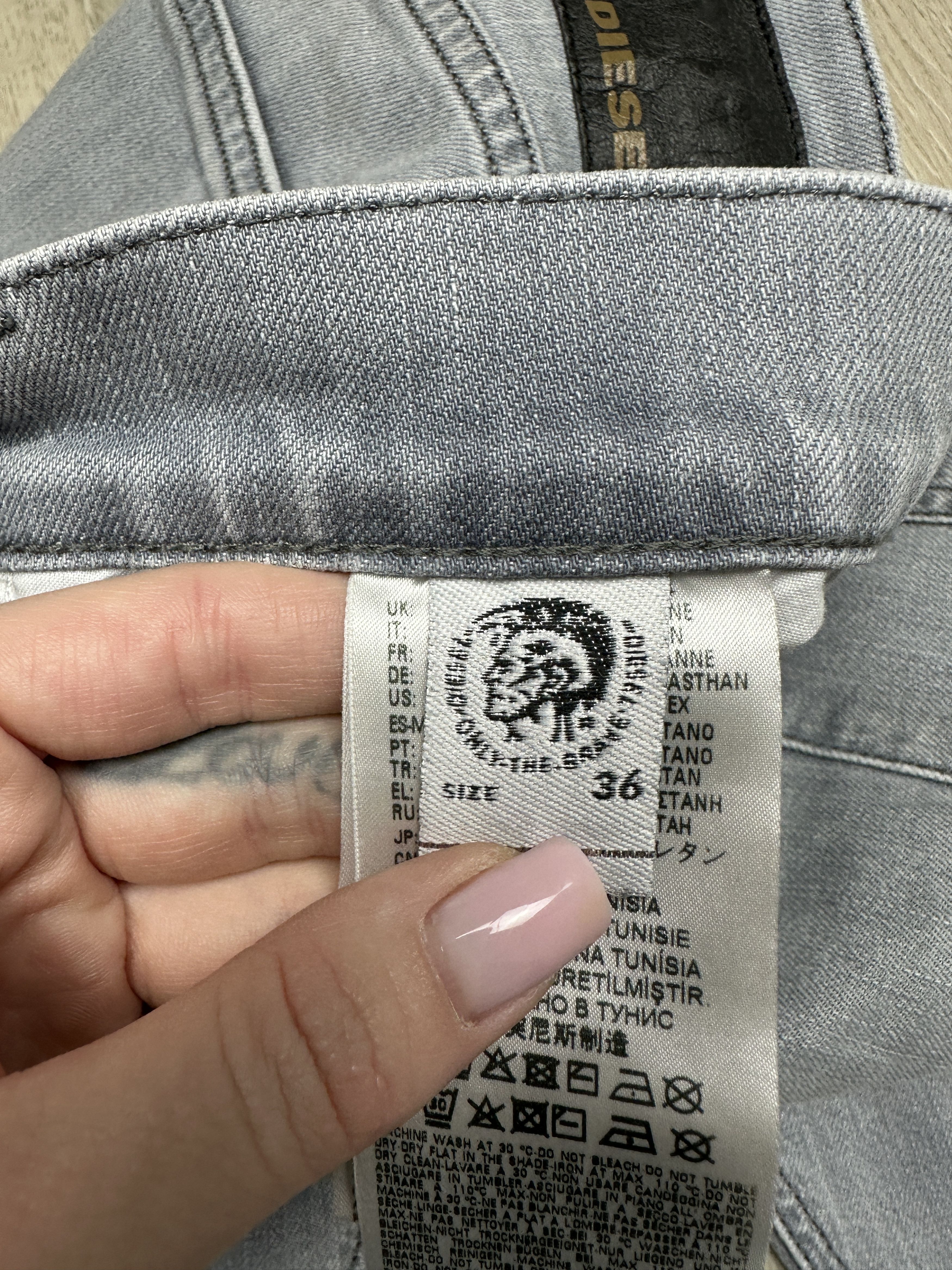 Diesel Diesel Mens D-Luster Denim Pants Jeans Size US 36 / EU 52 - 5 Thumbnail