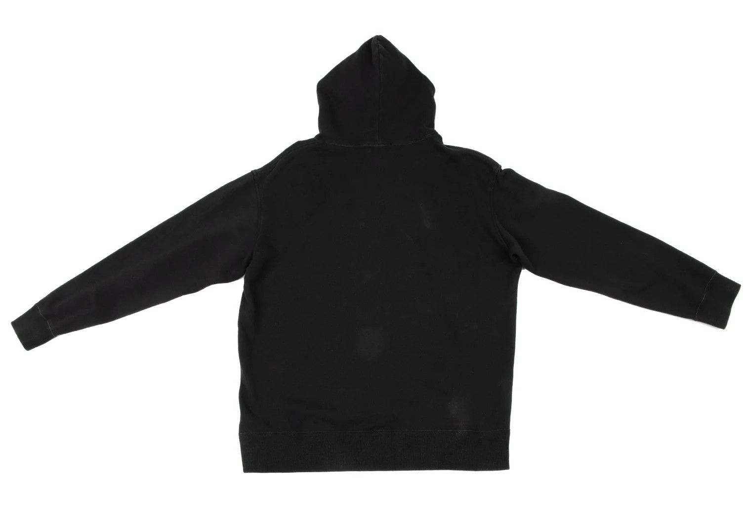 Yohji Yamamoto Yohji Yamamoto Signature Logo Print Hoodie Size US L / EU 52-54 / 3 - 16 Thumbnail