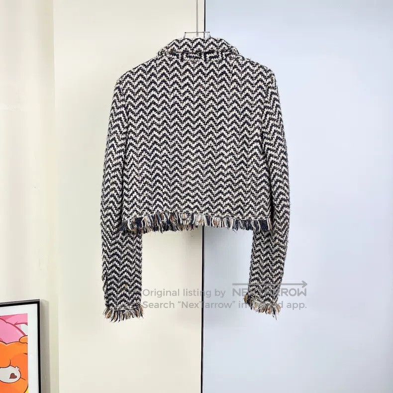 Chanel Chanel 19k wavy tassel knitted jacket Size XS / US 0-2 / IT 36-38 - 3 Thumbnail